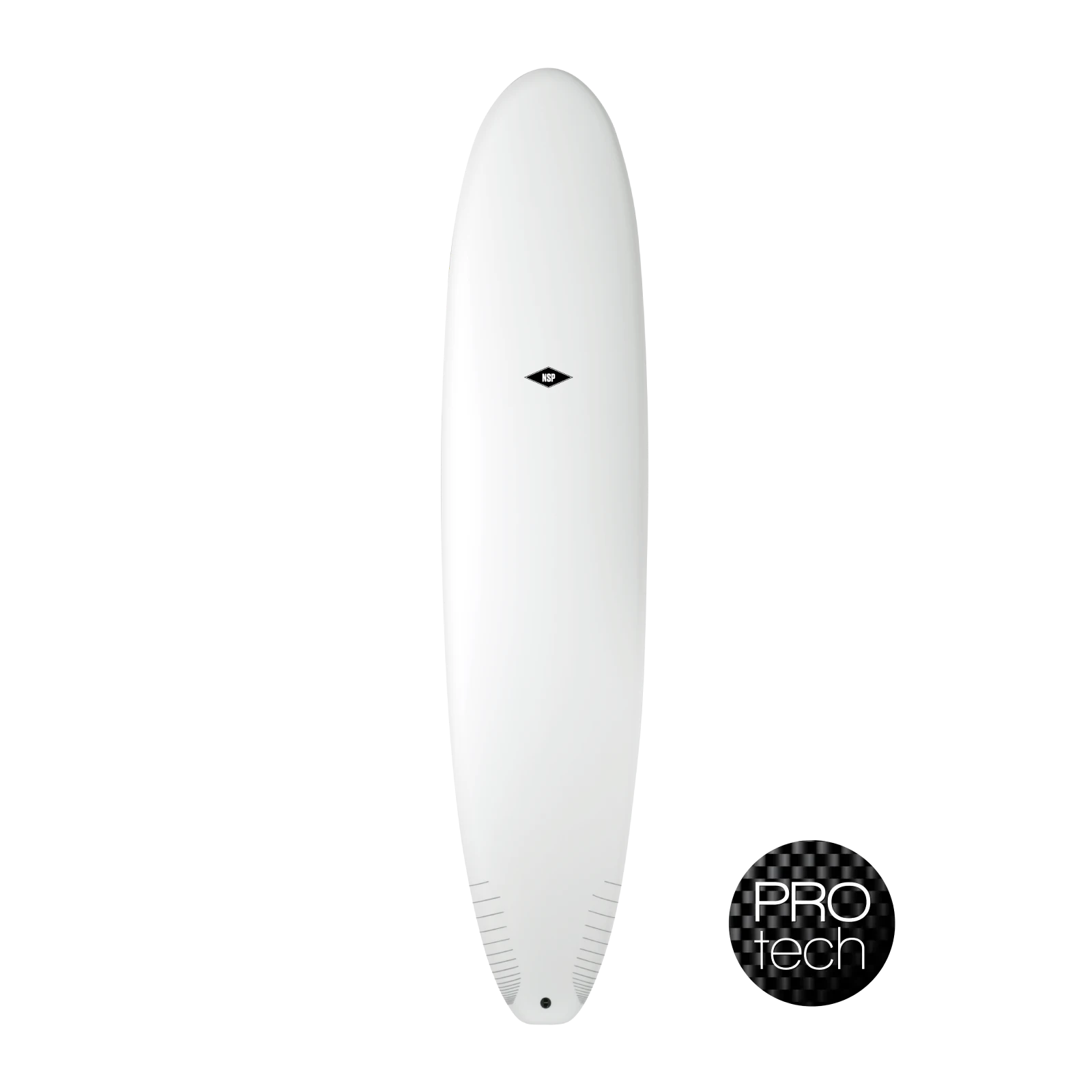 NSP Longboard - Protech 8'0" | 56.9 L White tint Aroona Surf, Sydney