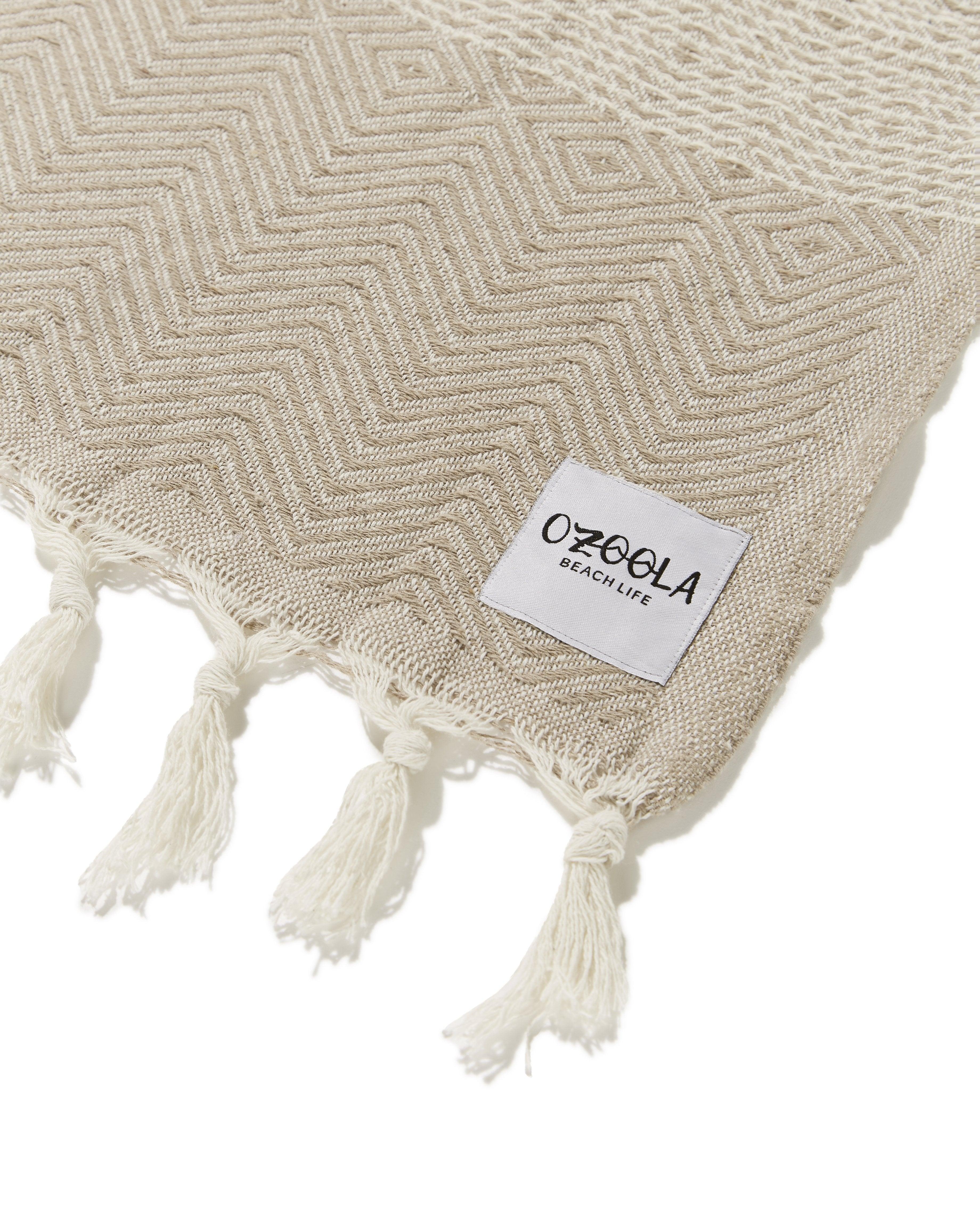 OZoola family blanket in sand