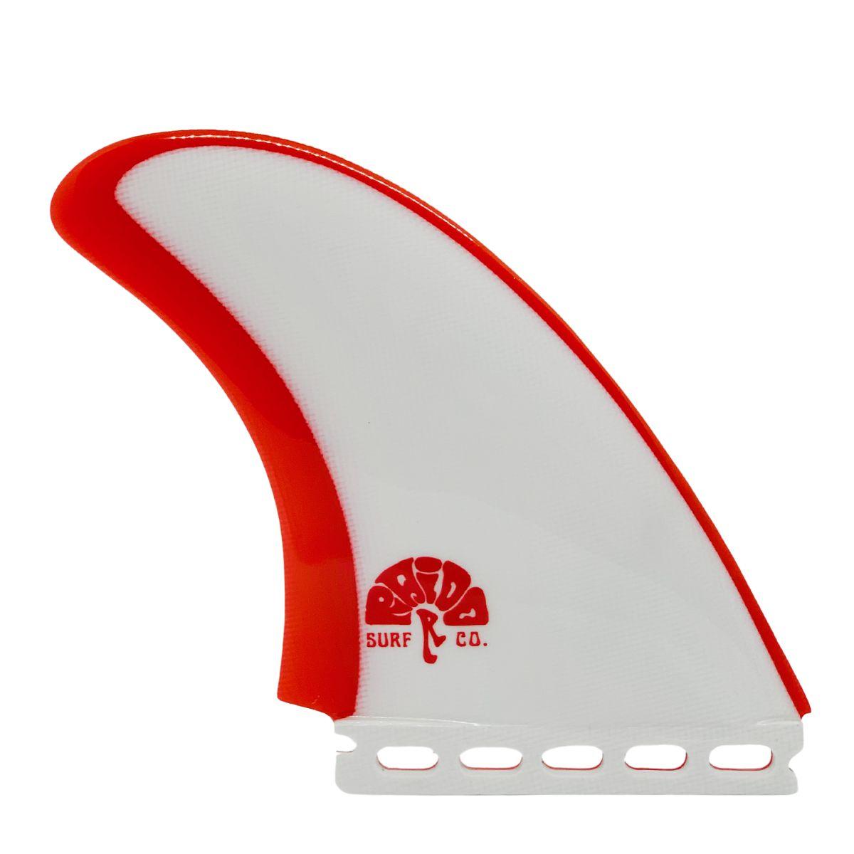Red Drive Twin Fin Side View