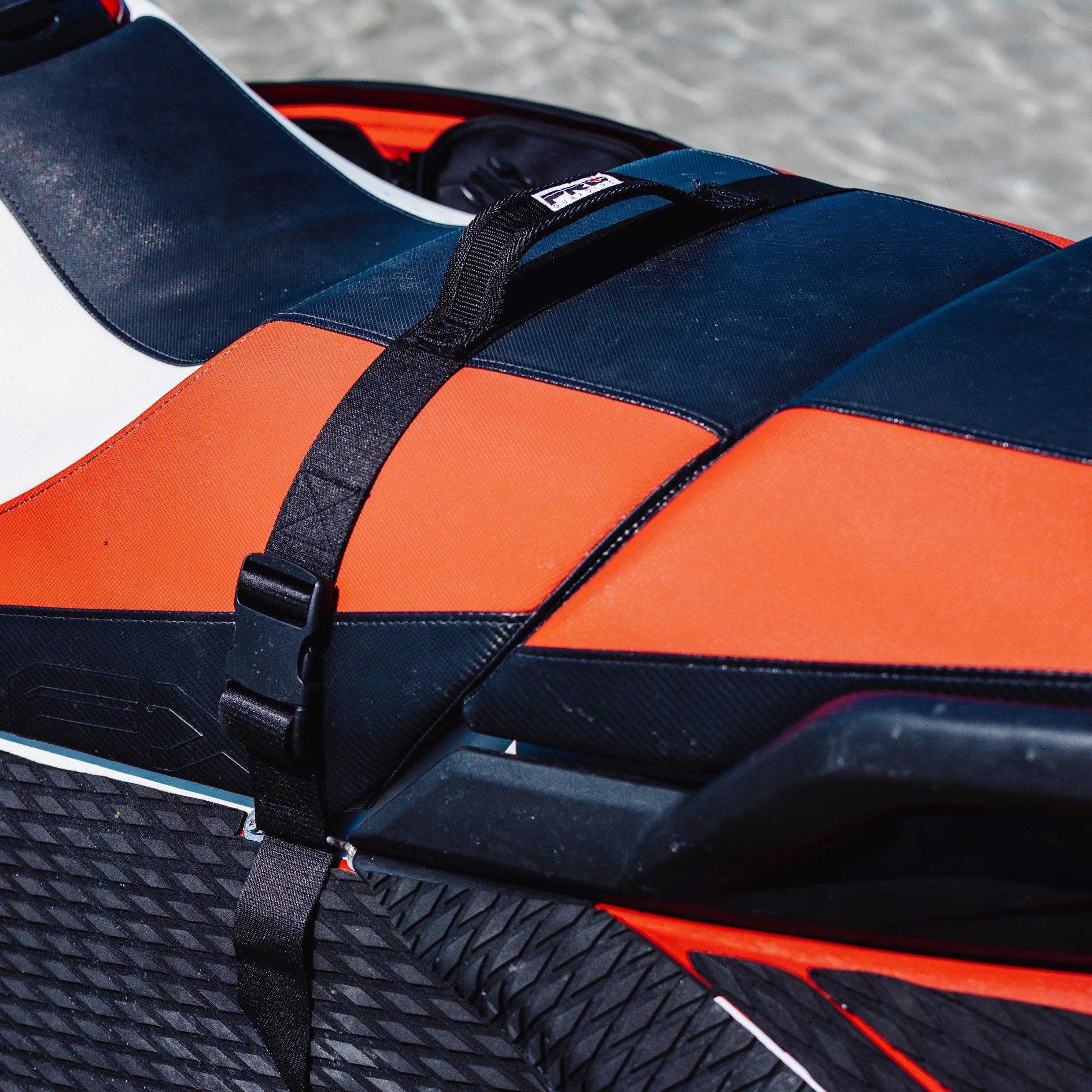 Jet Ski Seat Strap & Handle - All Black
