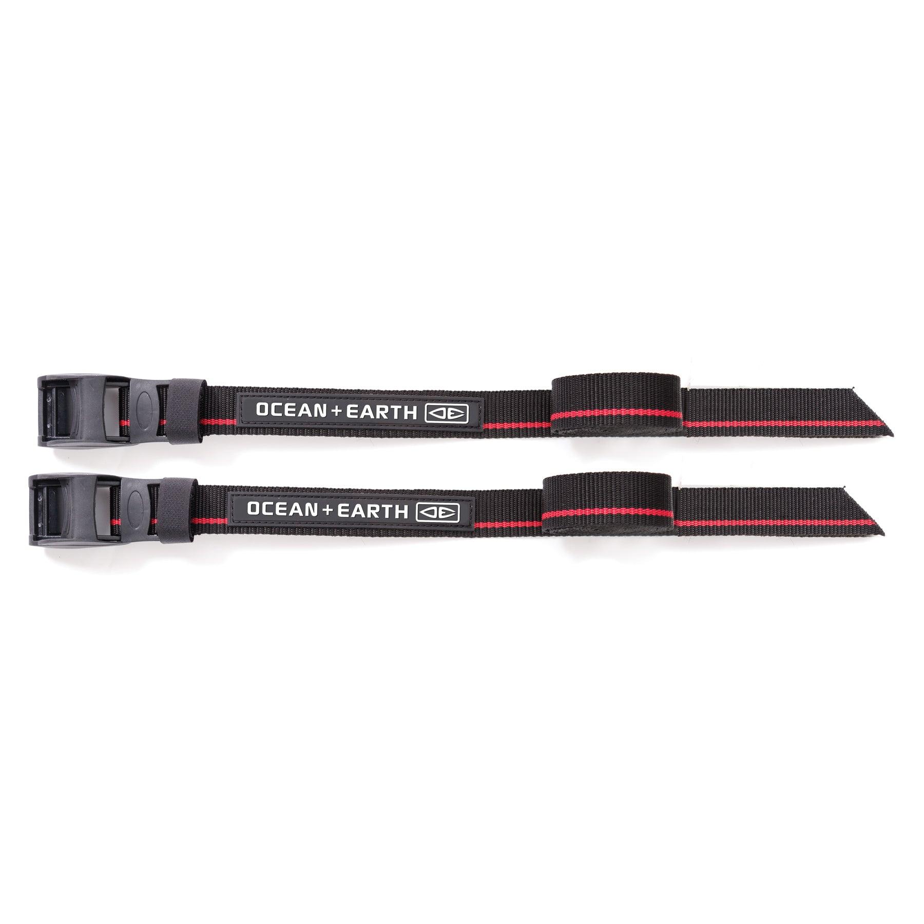 Ocean and Earth Surfboard Tie Down Straps - 3.6m