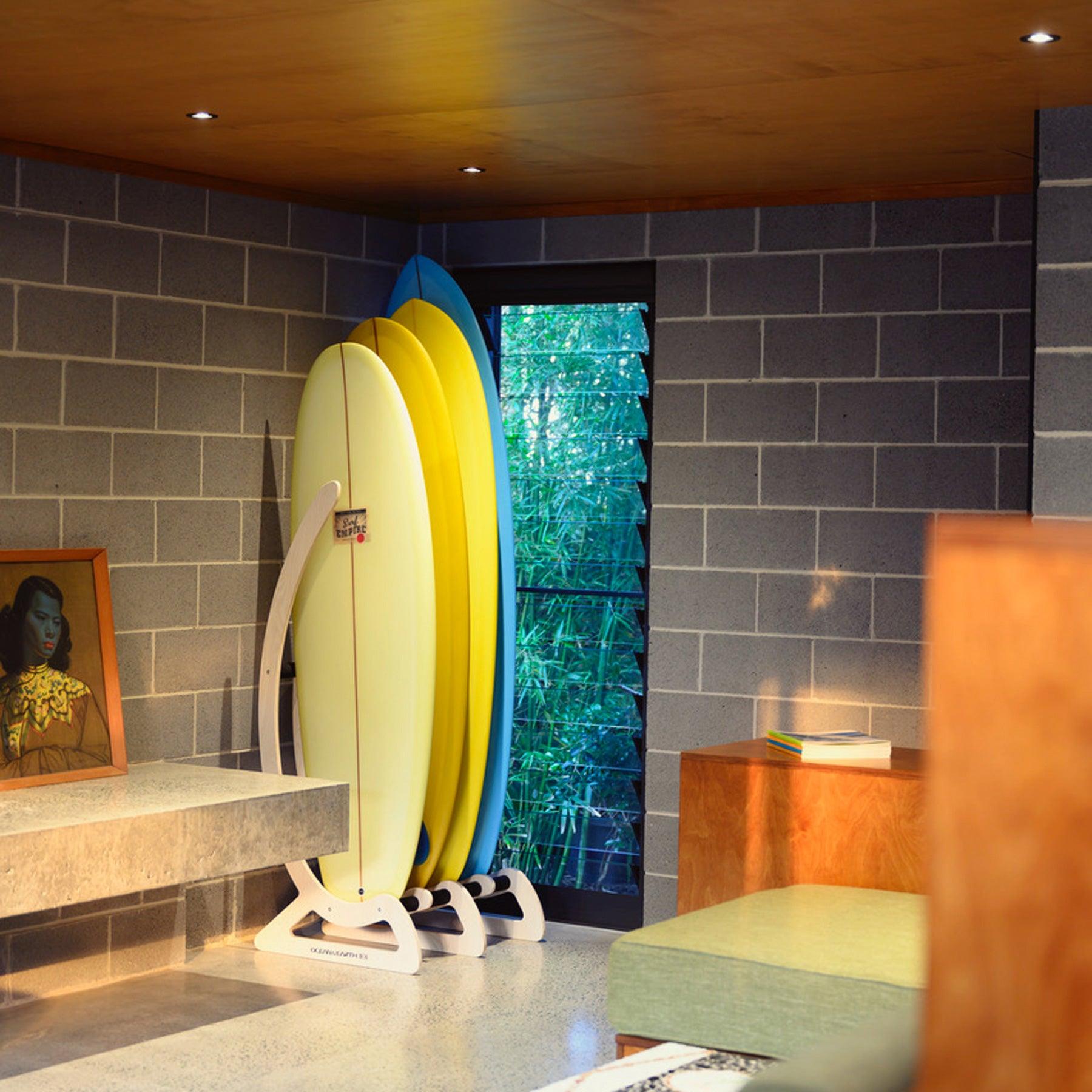 Ocean and Earth Timber Free Standing Rack