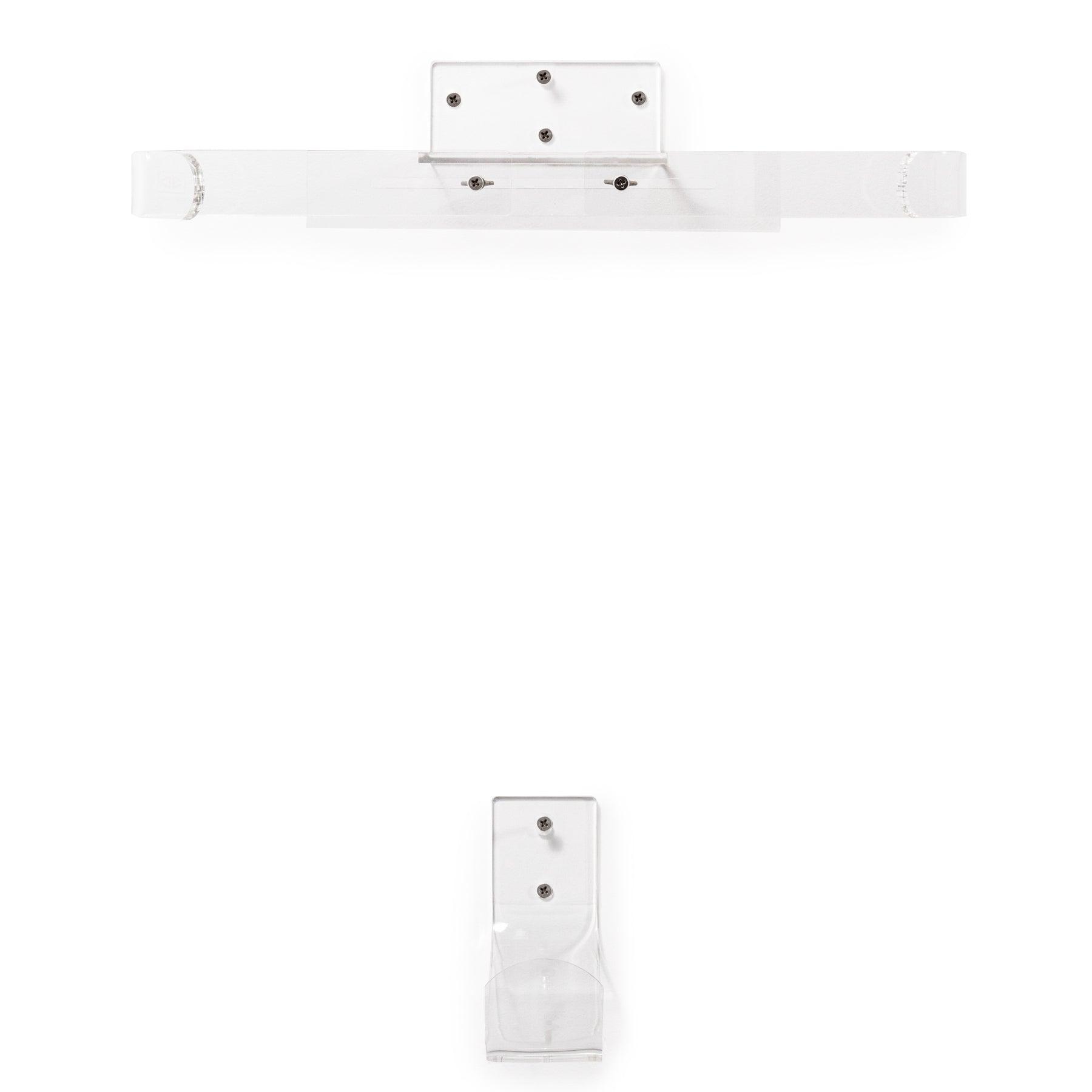 Invisible Wall Display Rack - Vertical | Ocean and Earth