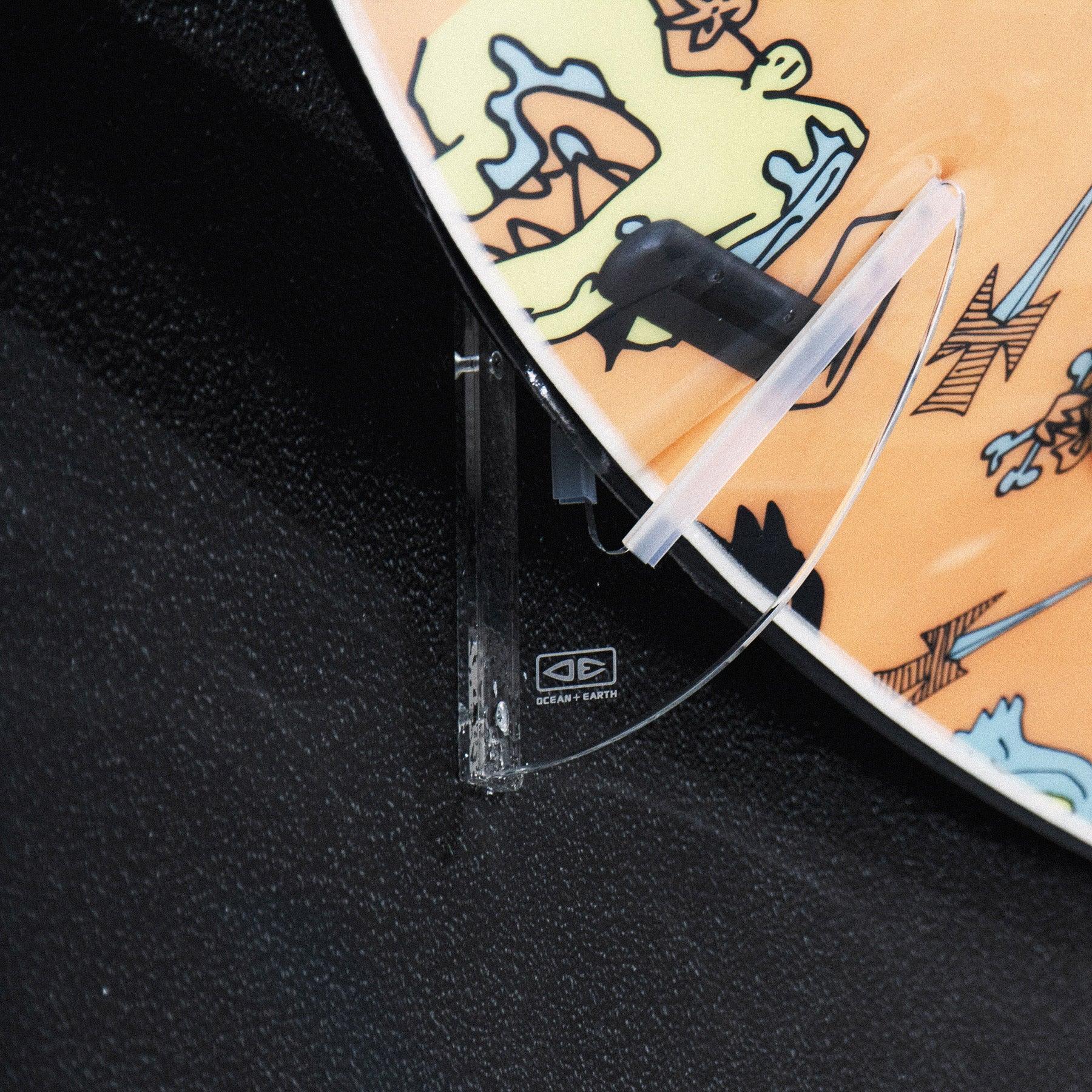 Invisible Wall Display Surfboard Rack - Horizontal by Ocean and Earth