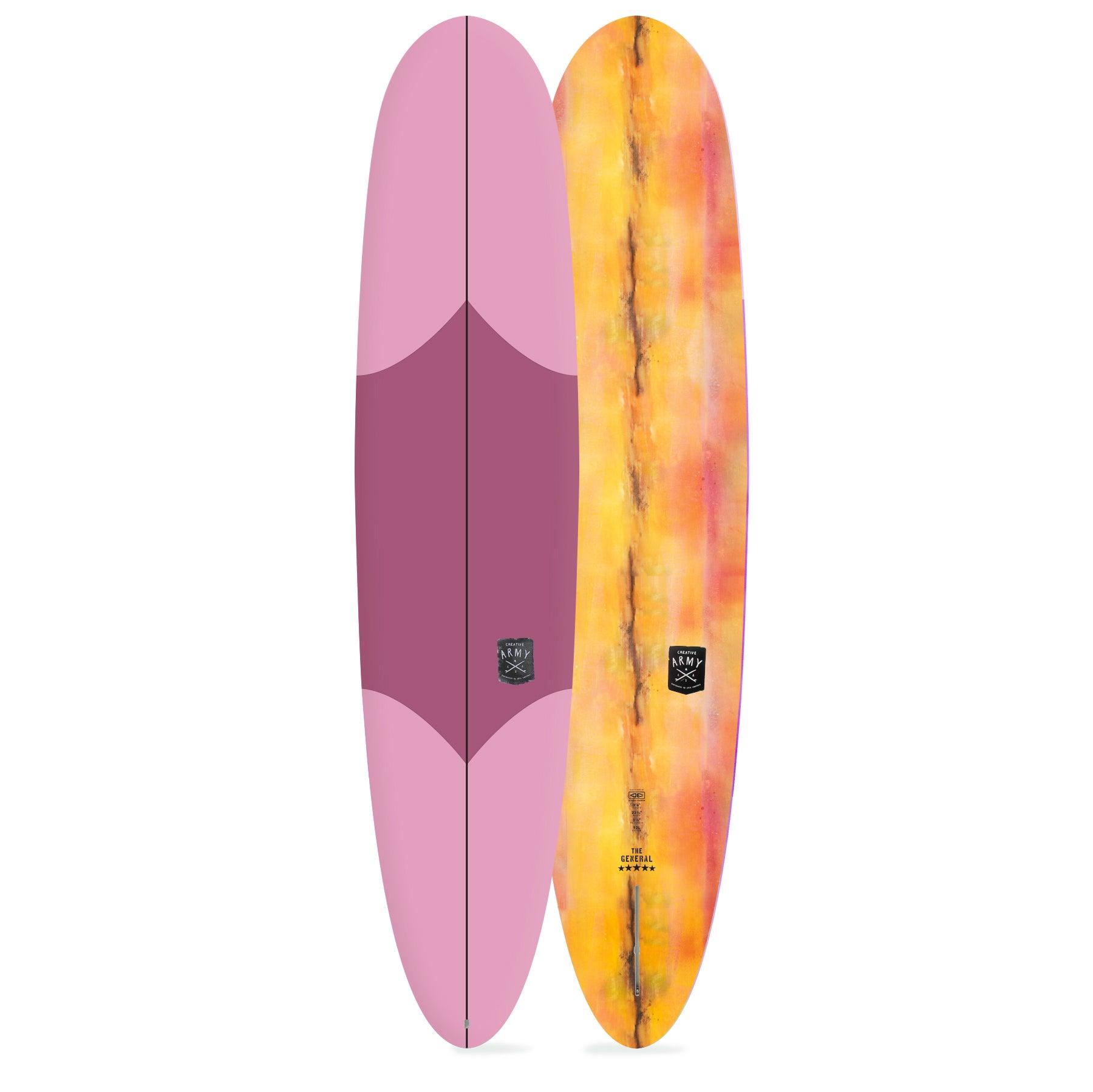 Mauve Softboard Front and Back