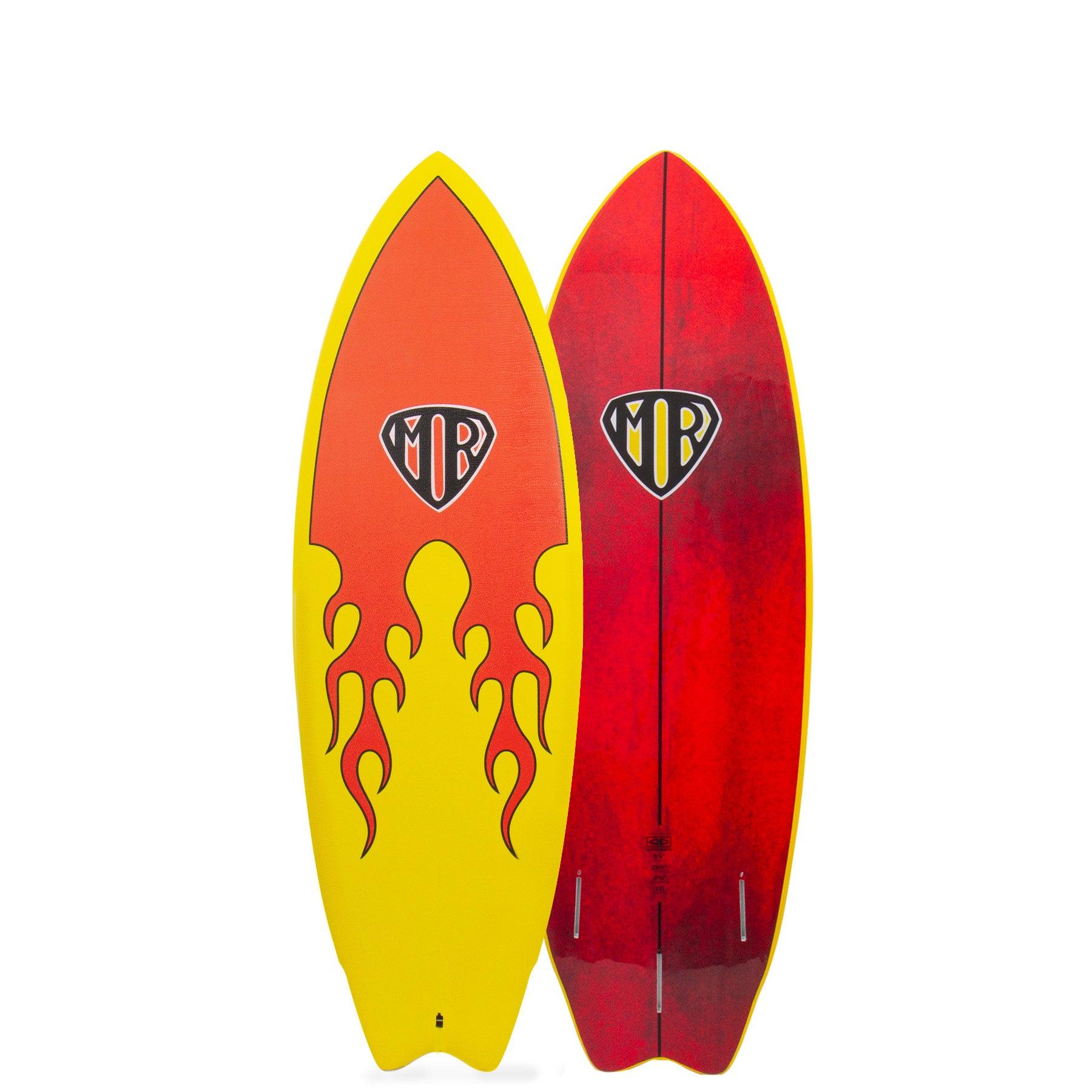 Ocean & Earth | MR Epoxy Twin Fin Softboard 5'6" | Pastel Blue