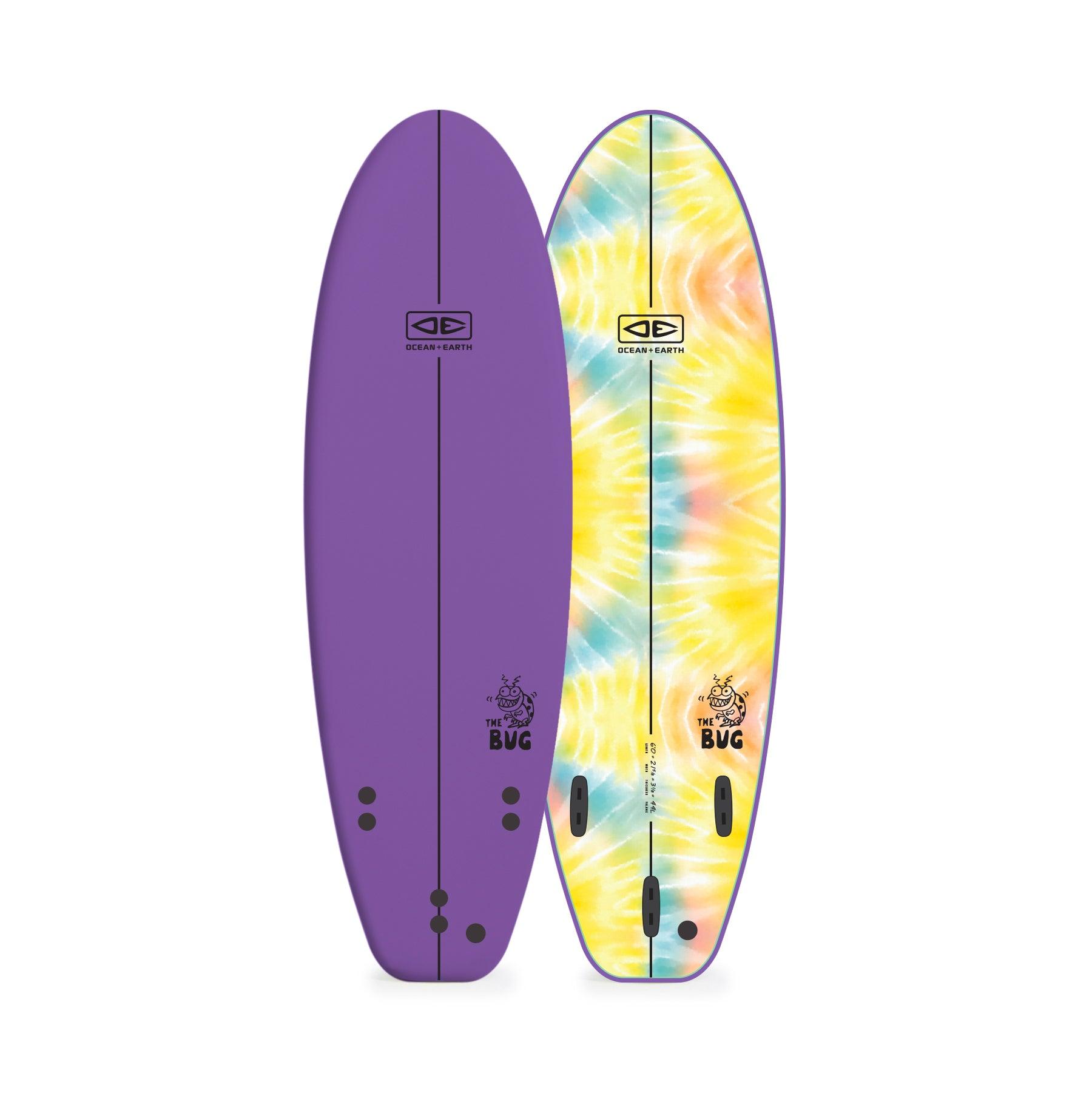 Purple softboard front and back