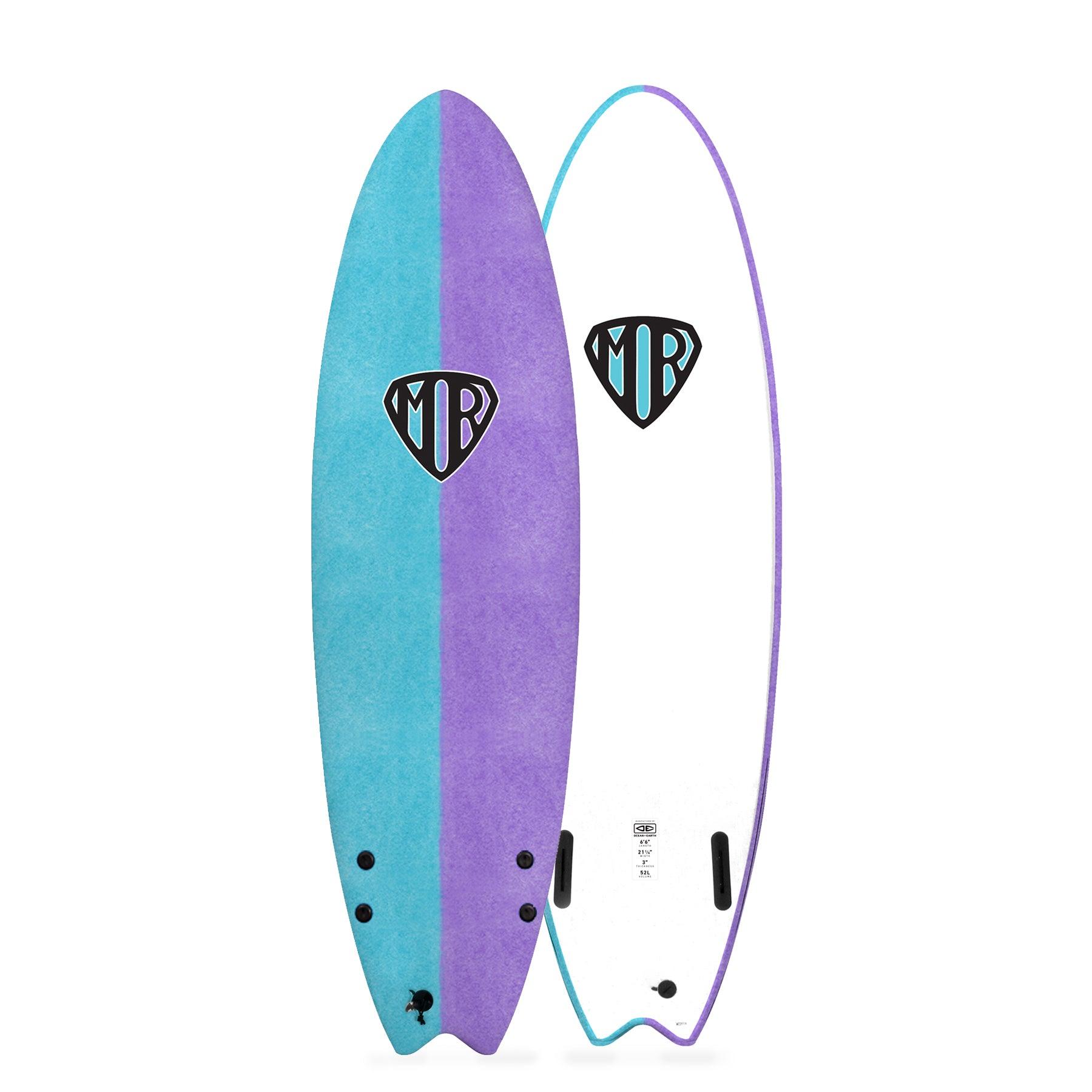 Ocean & Earth | MR Ezi-Rider Twin Fin 6'6" | Violet
