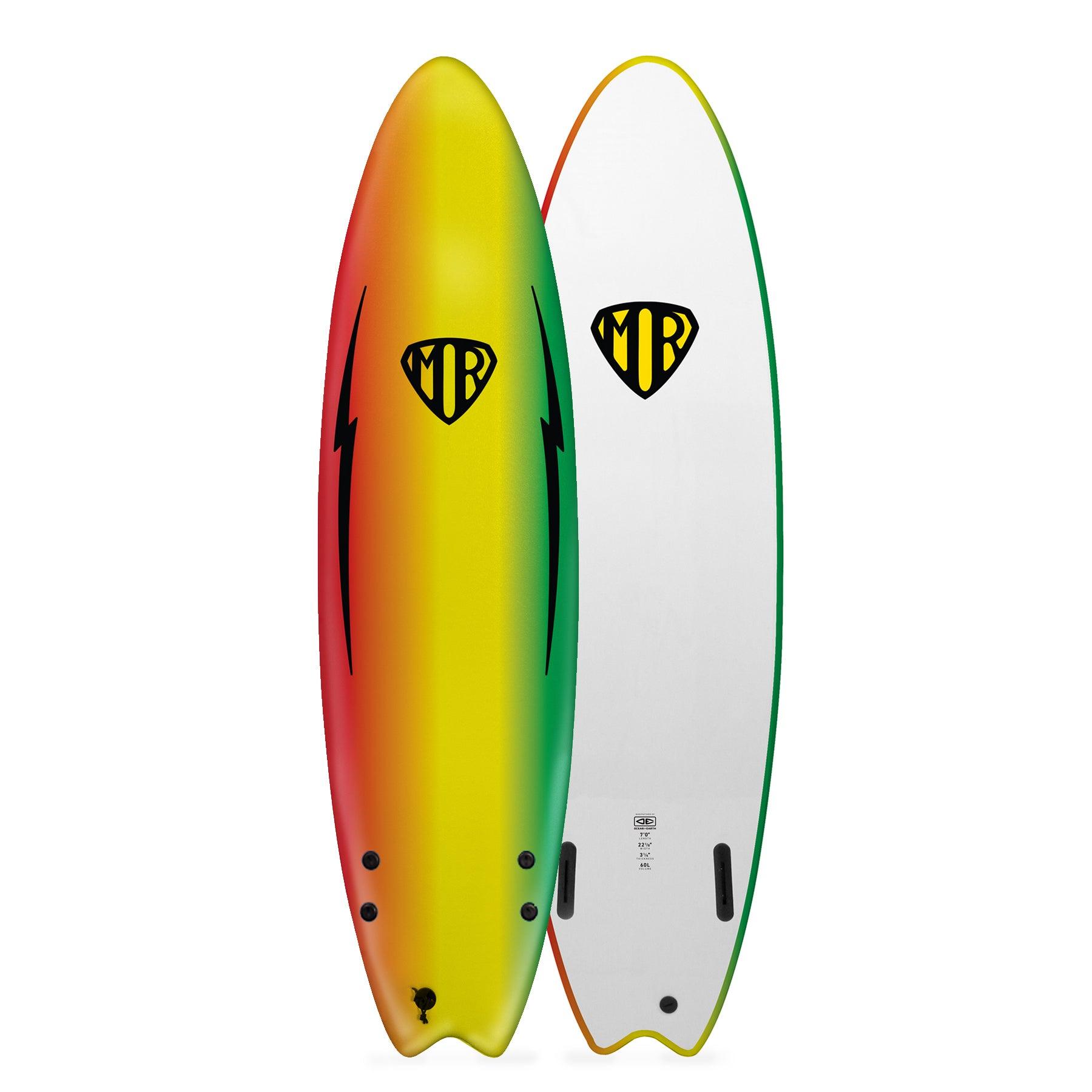 Ocean & Earth | MR Ezi-Rider Twin Fin 7'0" | Violet