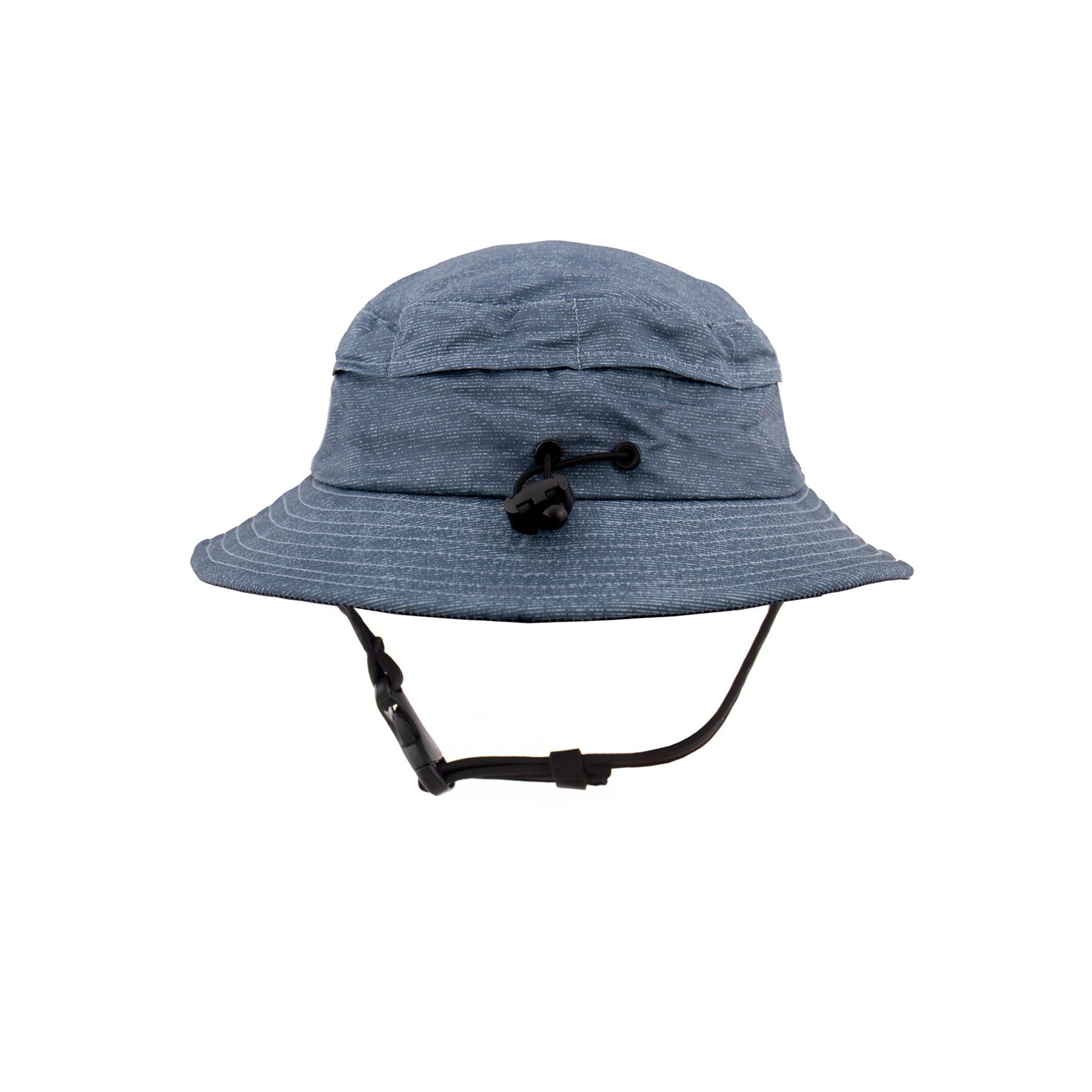 Ocean and Earth Kids Bingin Soft Peak Surf Hat - Blue Marle