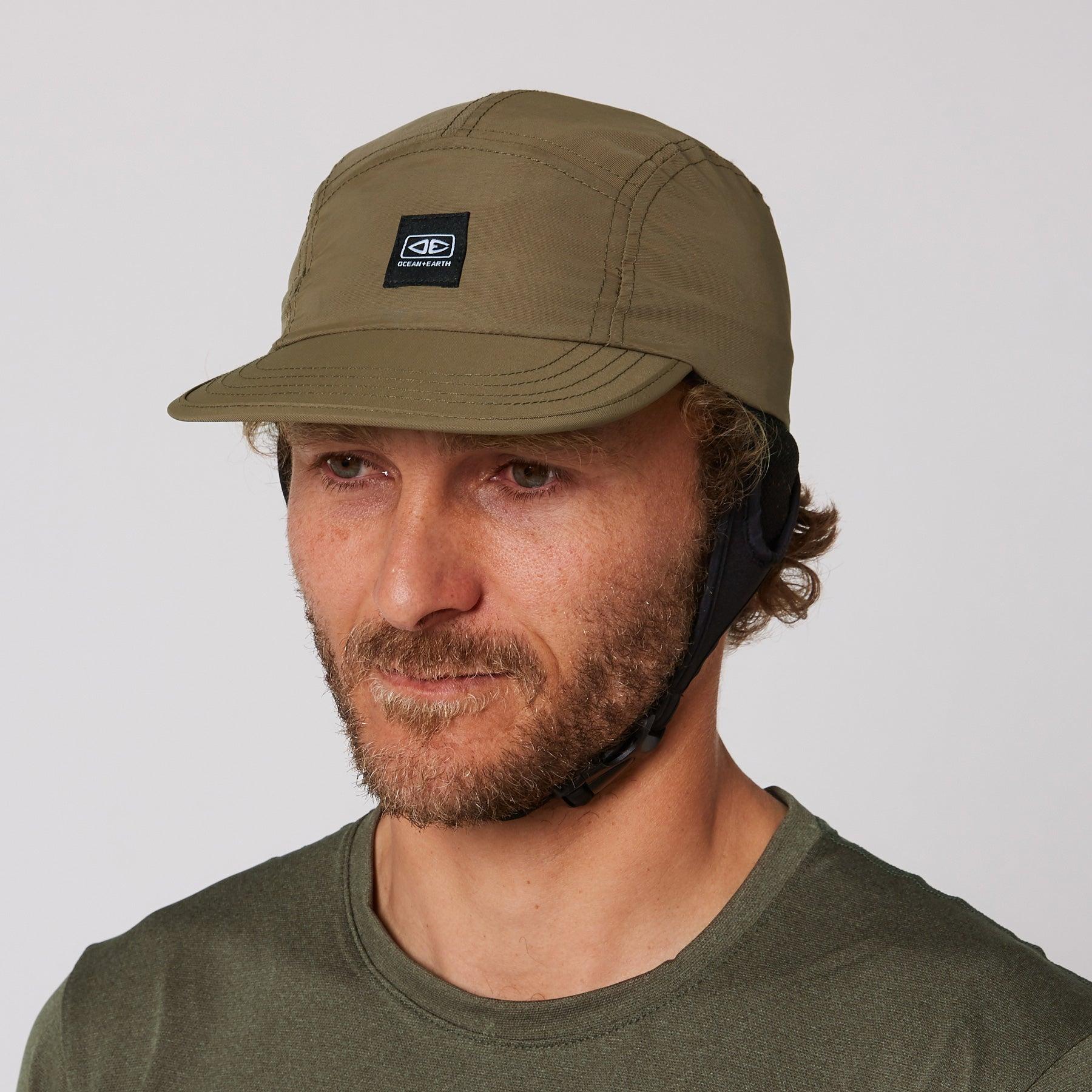Ocean & Earth | Indo 5 Panel Surf Cap | Olive