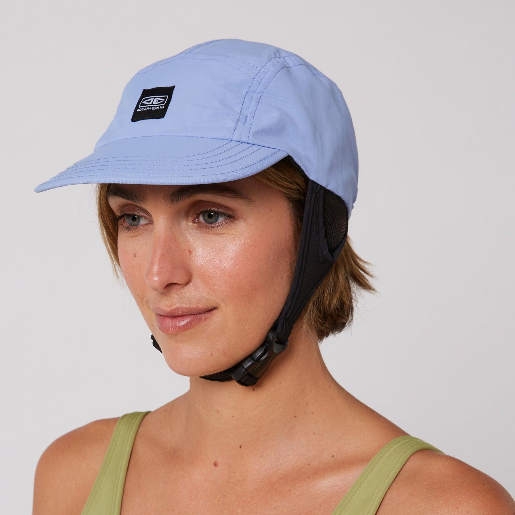 Ocean & Earth | Indo 5 Panel Surf Cap | Blue