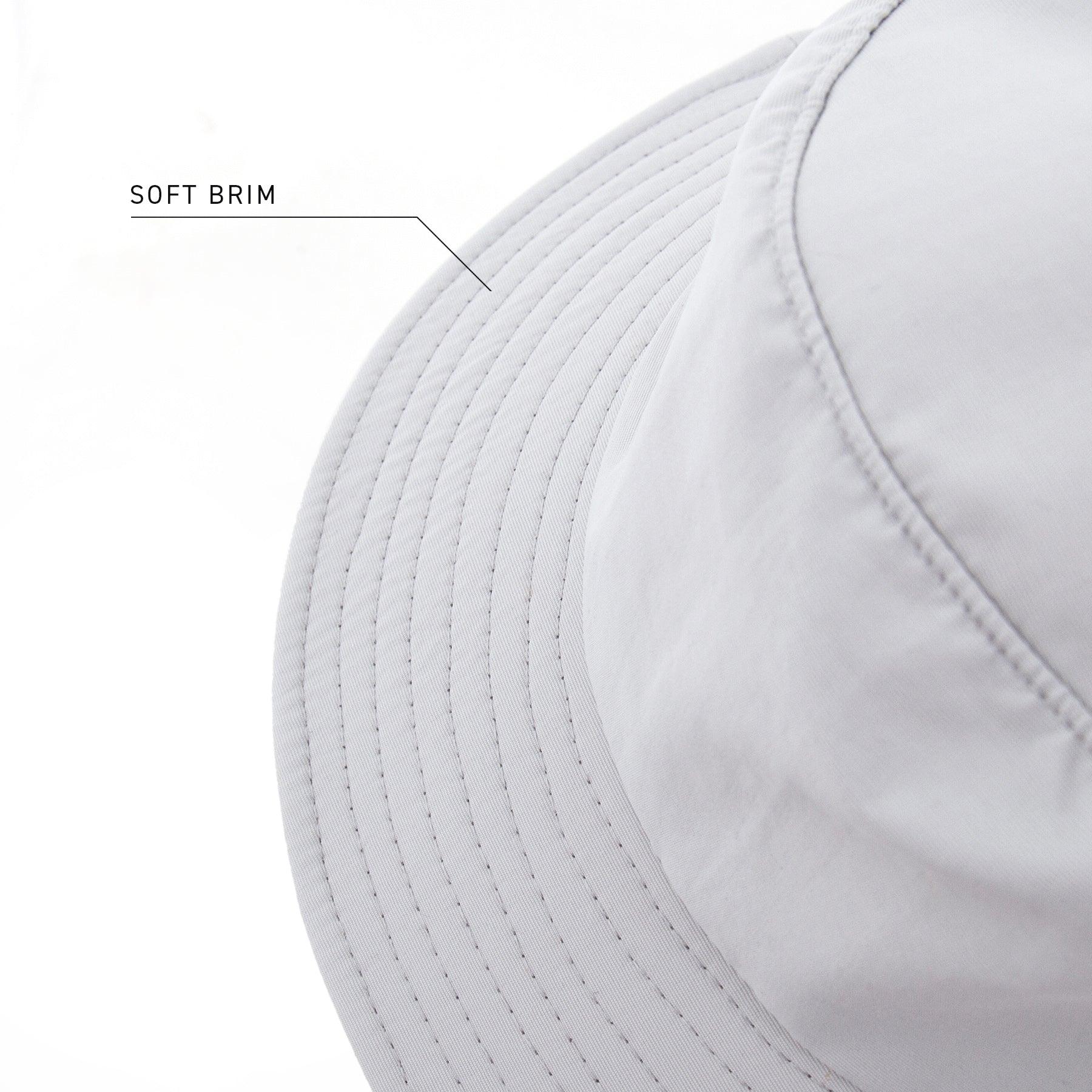 Youth Bingin Soft Peak Surf Hat - Black 9