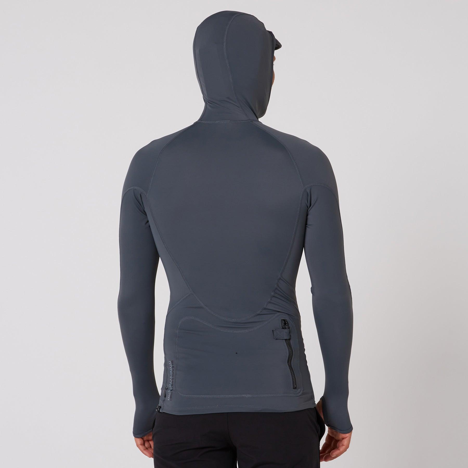 Close-up of pocket with zip