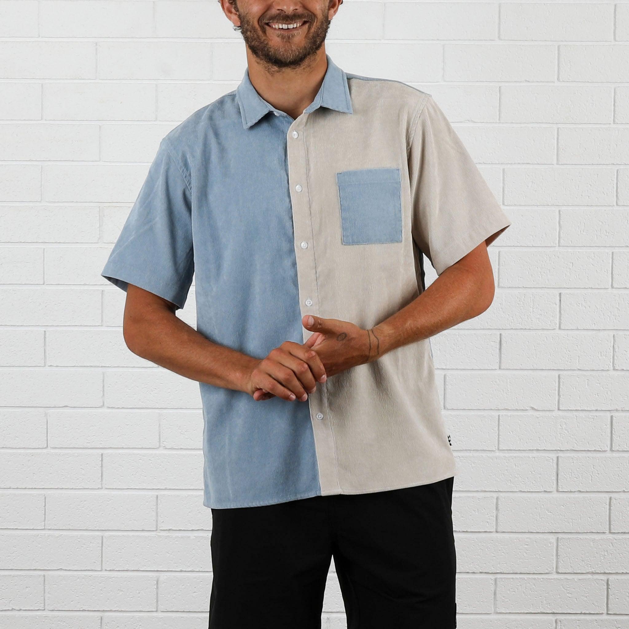 Stinger Cord S/S Shirt - Marine
