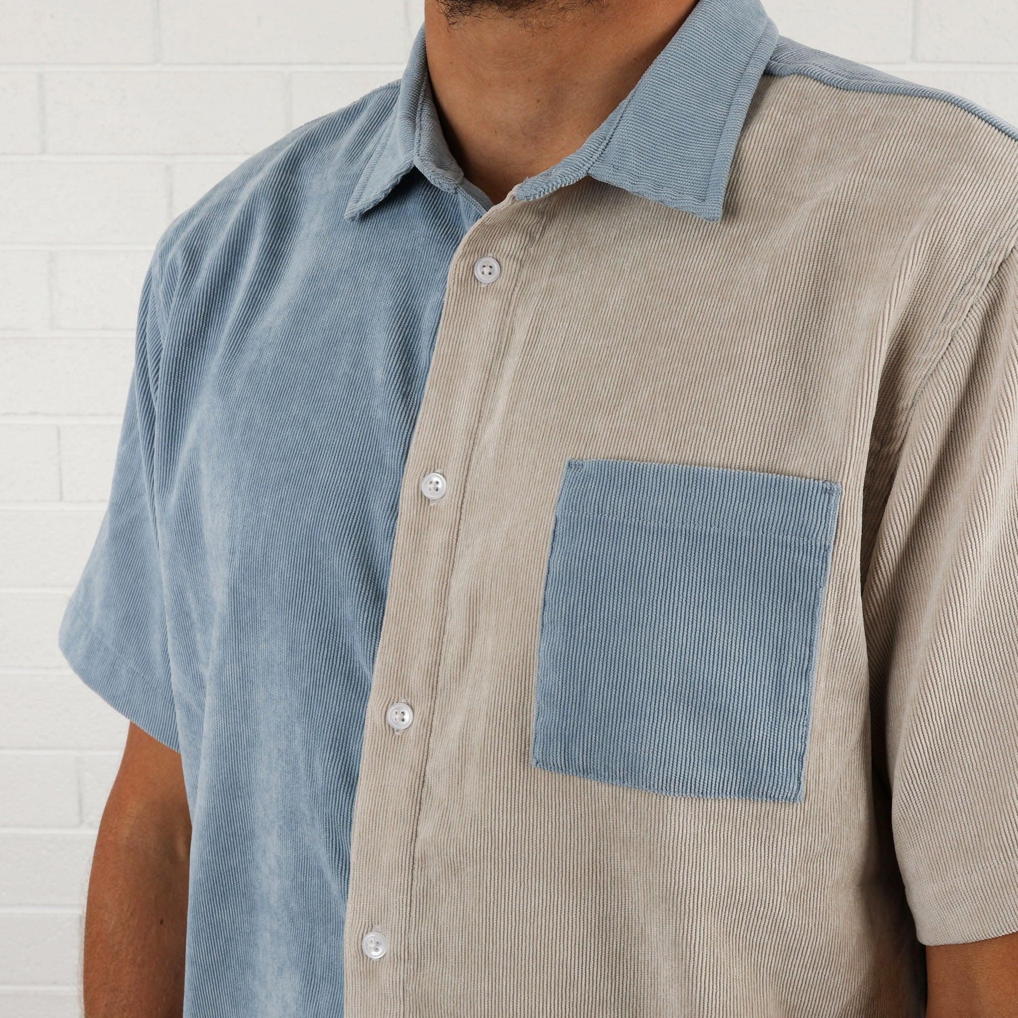 Stinger Cord S/S Shirt - Marine