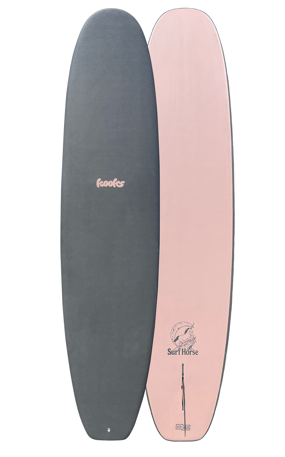 Salmon Grey Surfboard Front