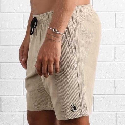 Whaler Cord Short - Stone