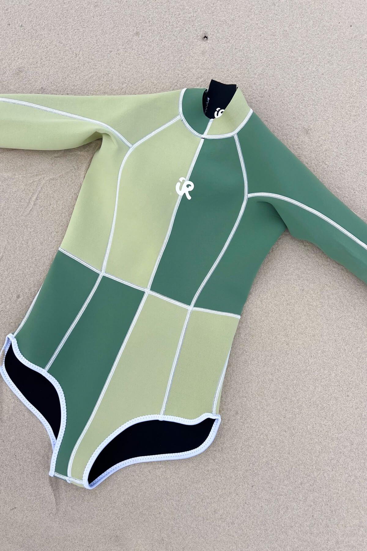 Springsuit on sand