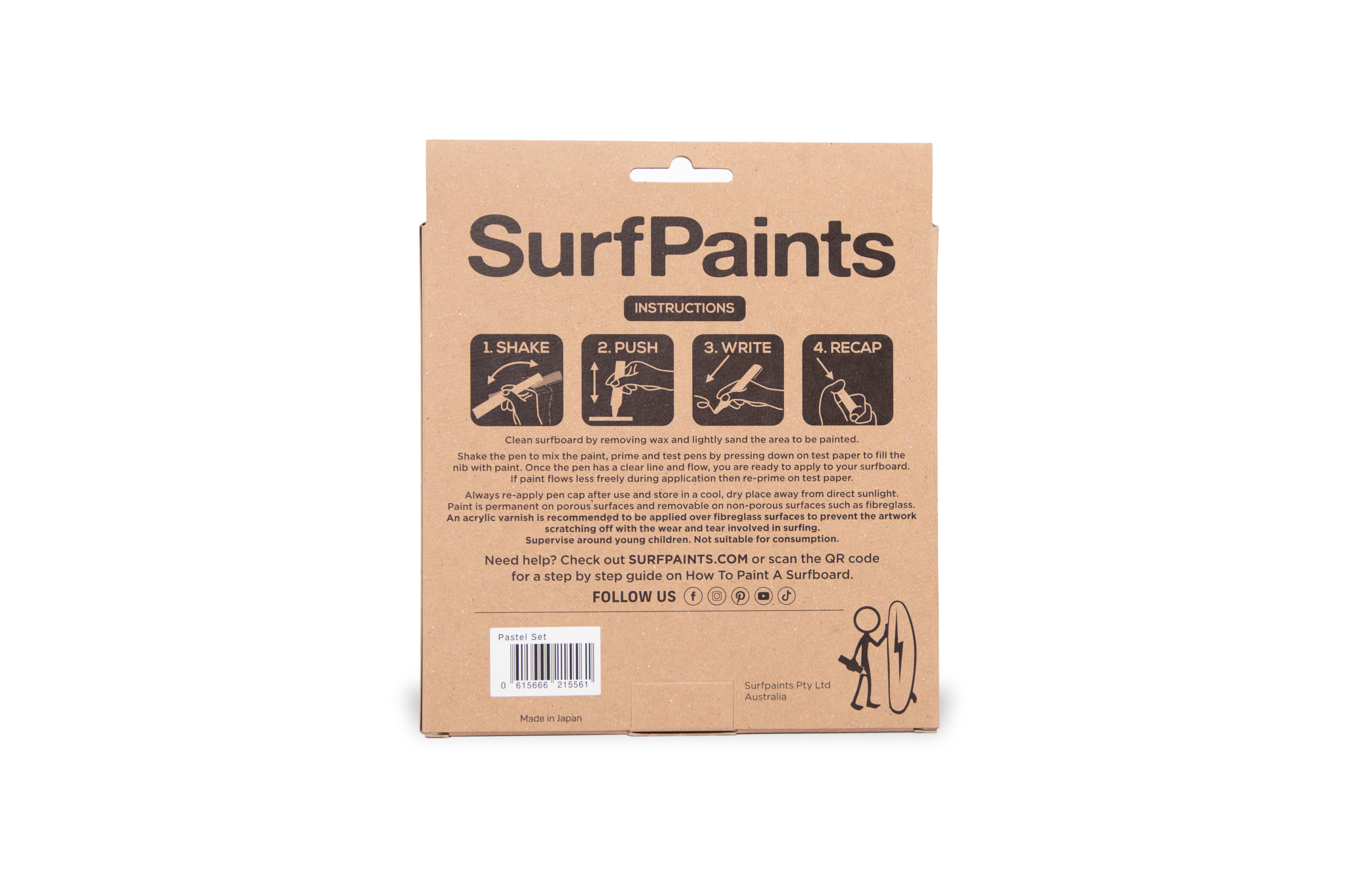 Surf Paints Pastel Set
