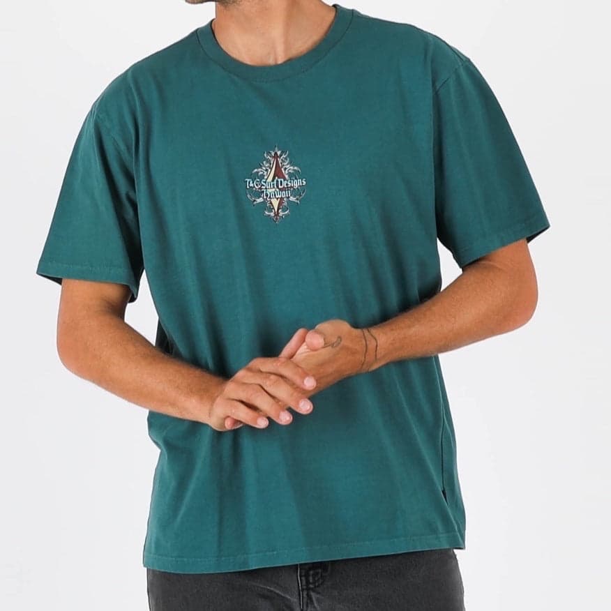 Sonic Tee - Washed Emerald