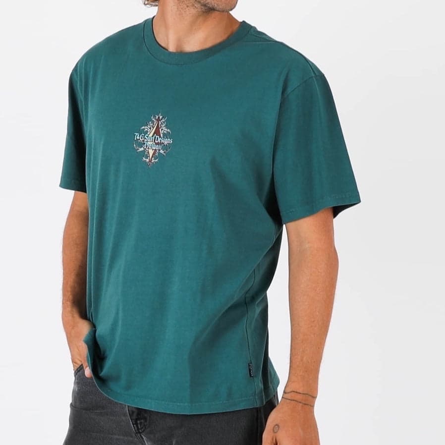Sonic Tee - Washed Emerald