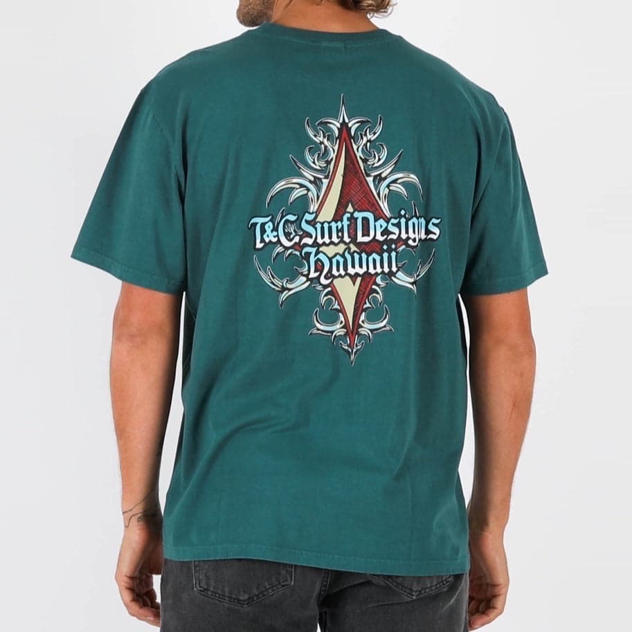 Sonic Tee - Washed Emerald