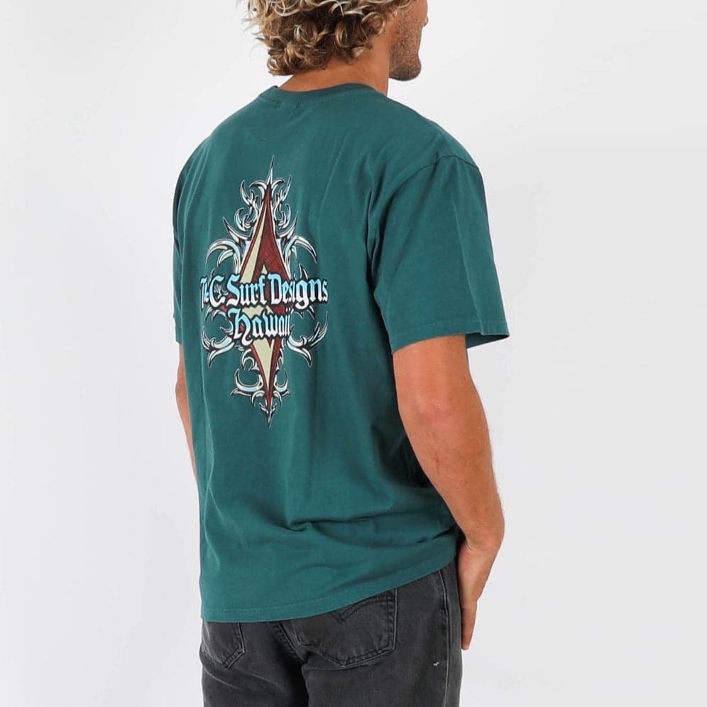 Sonic Tee - Washed Emerald