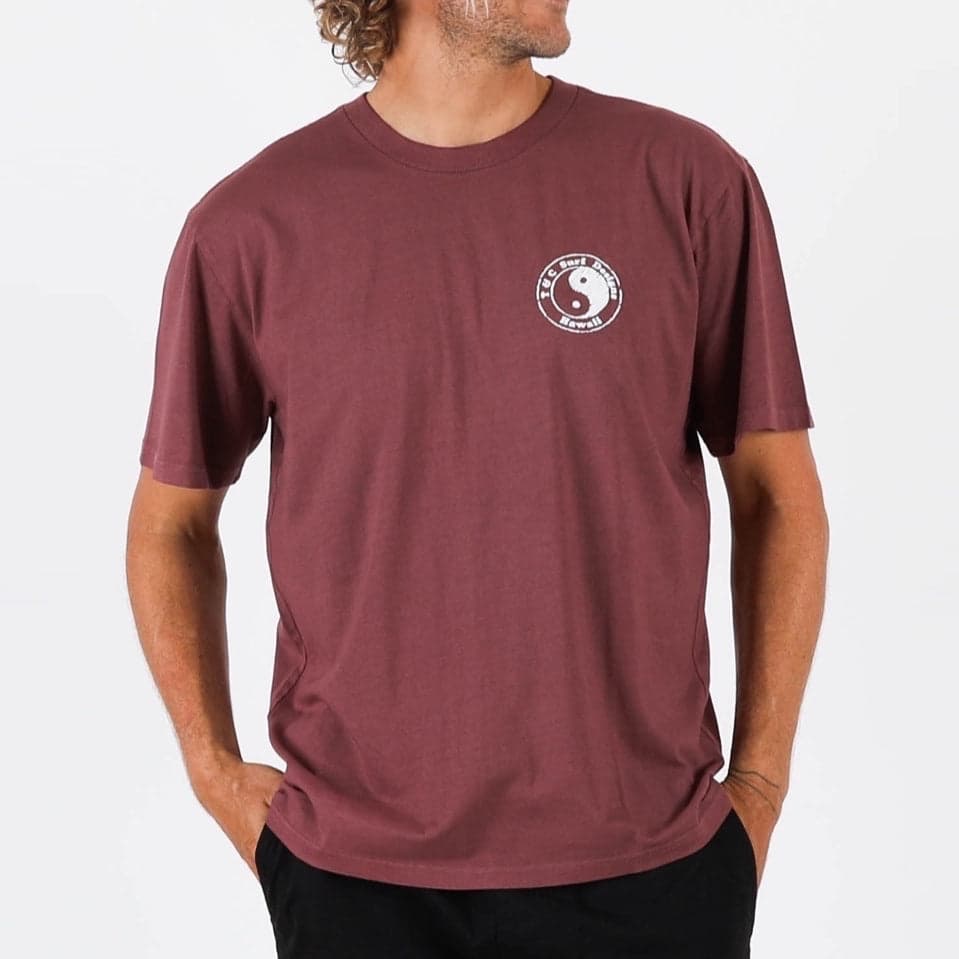 Monochrome Tee - Washed Rust