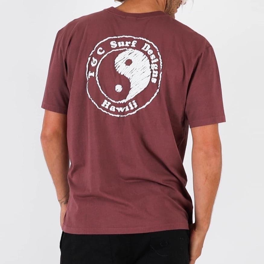 Monochrome Tee - Washed Rust