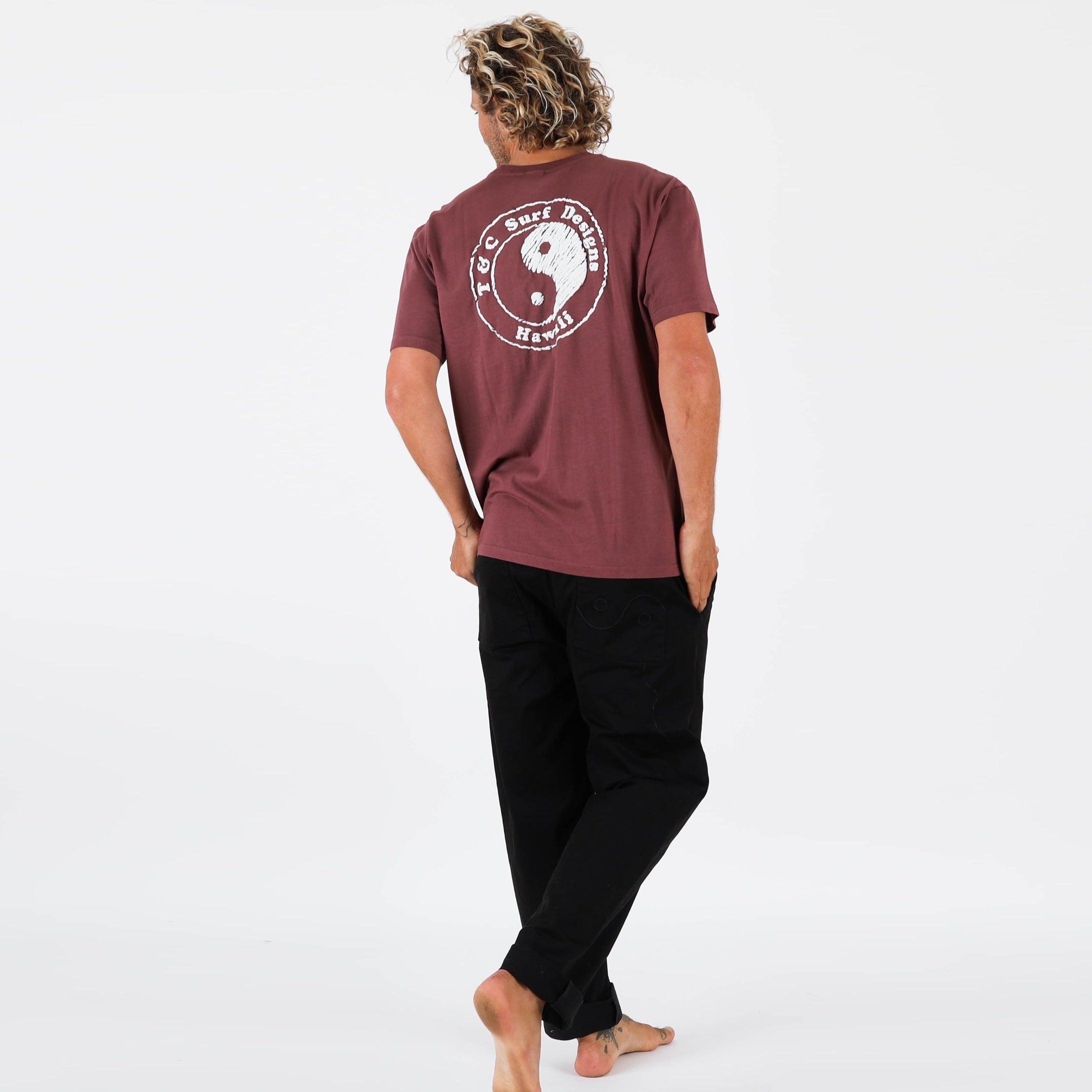 Monochrome Tee - Washed Rust