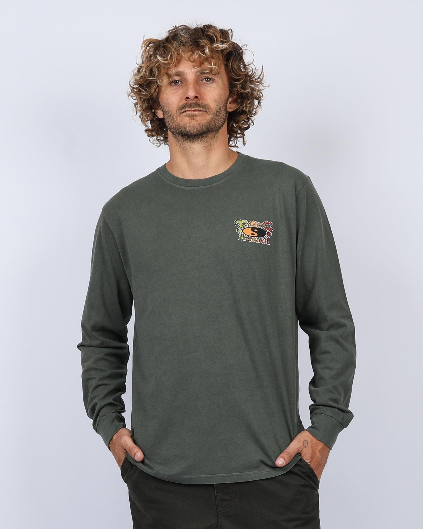 Circa L/S Tee - Washed Char