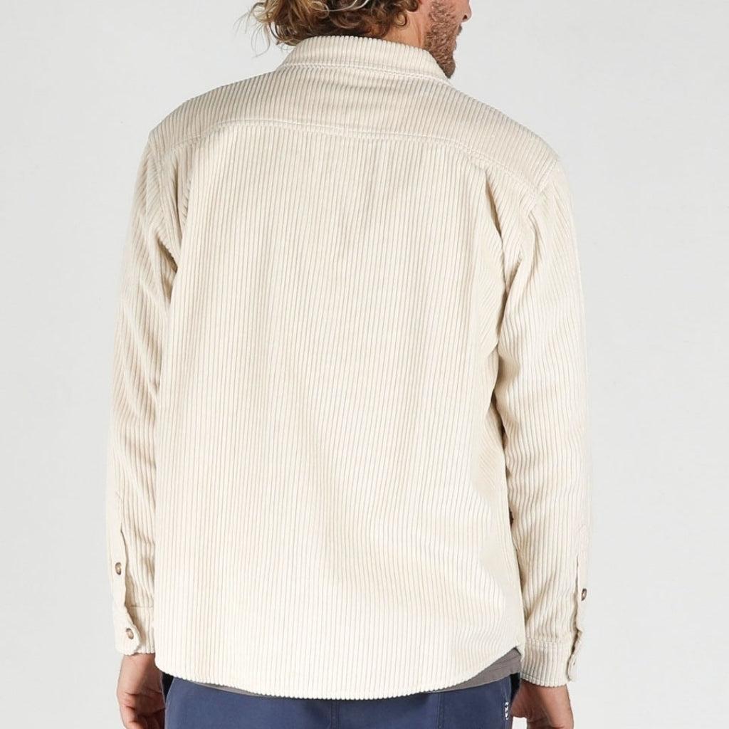 Motion LS Cord Shirt - Stone