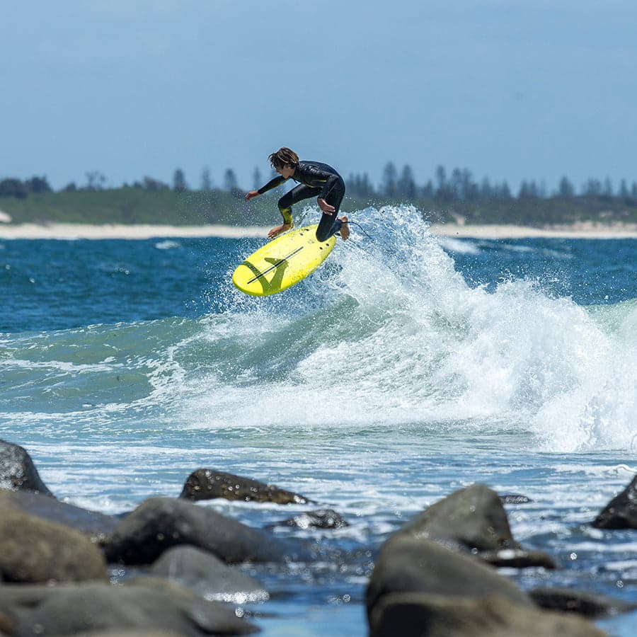 Testing the Bug Soft Board by Ocean and Earth