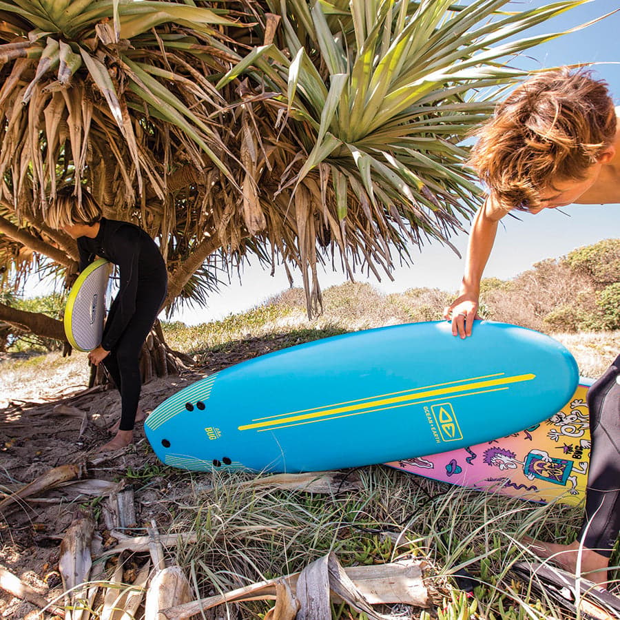 Testing the Bug Soft Board by Ocean and Earth