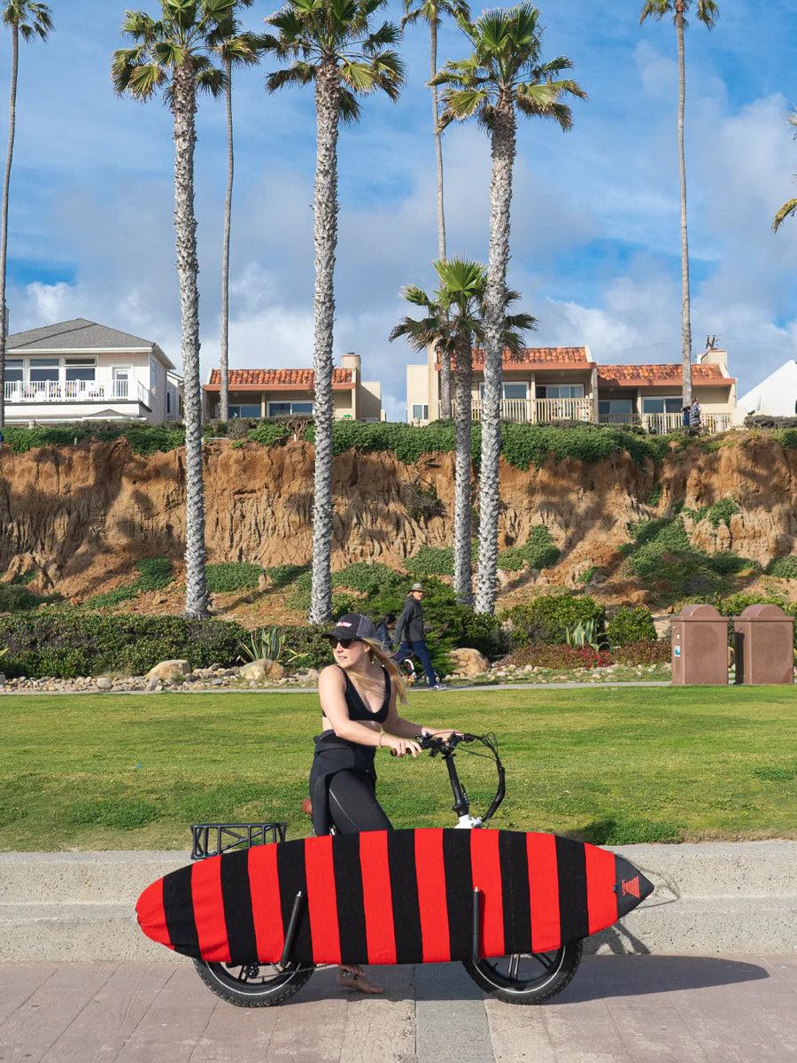 Boardsock on bike