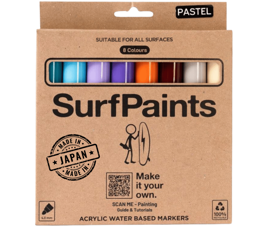 Pastel Acrylic Paint Pens - 4mm Durable Bullet Nibs for All Surfaces – Premium Japanese Quality