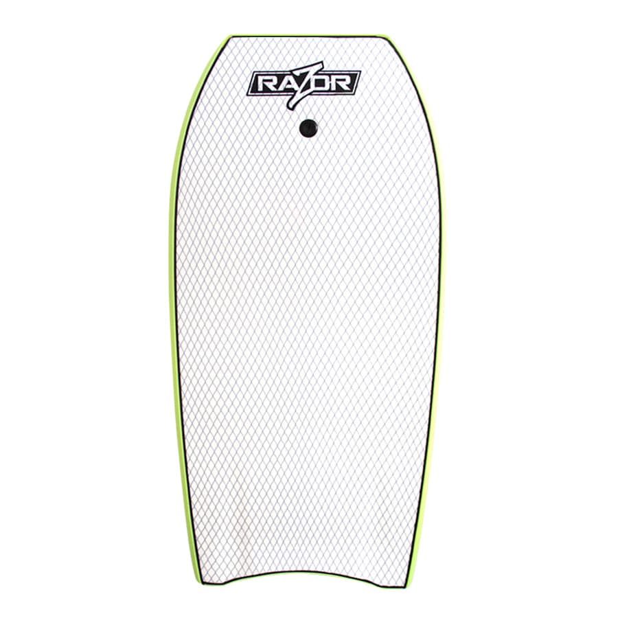 Lime bodyboard back view