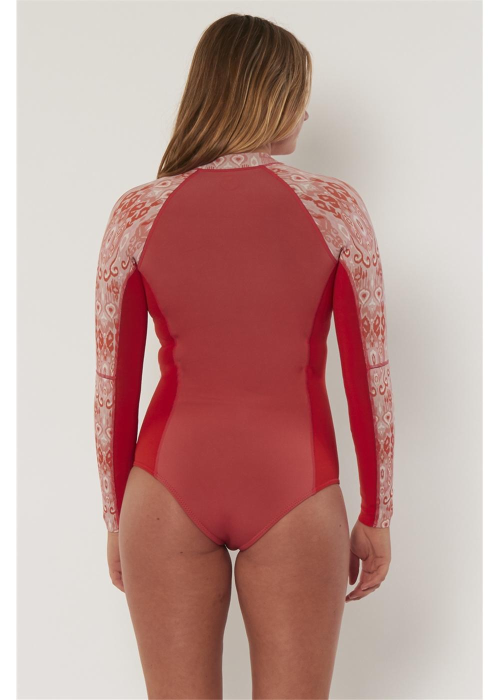 Sisstrevolution Summer Seas L/s Cheeky - Guava