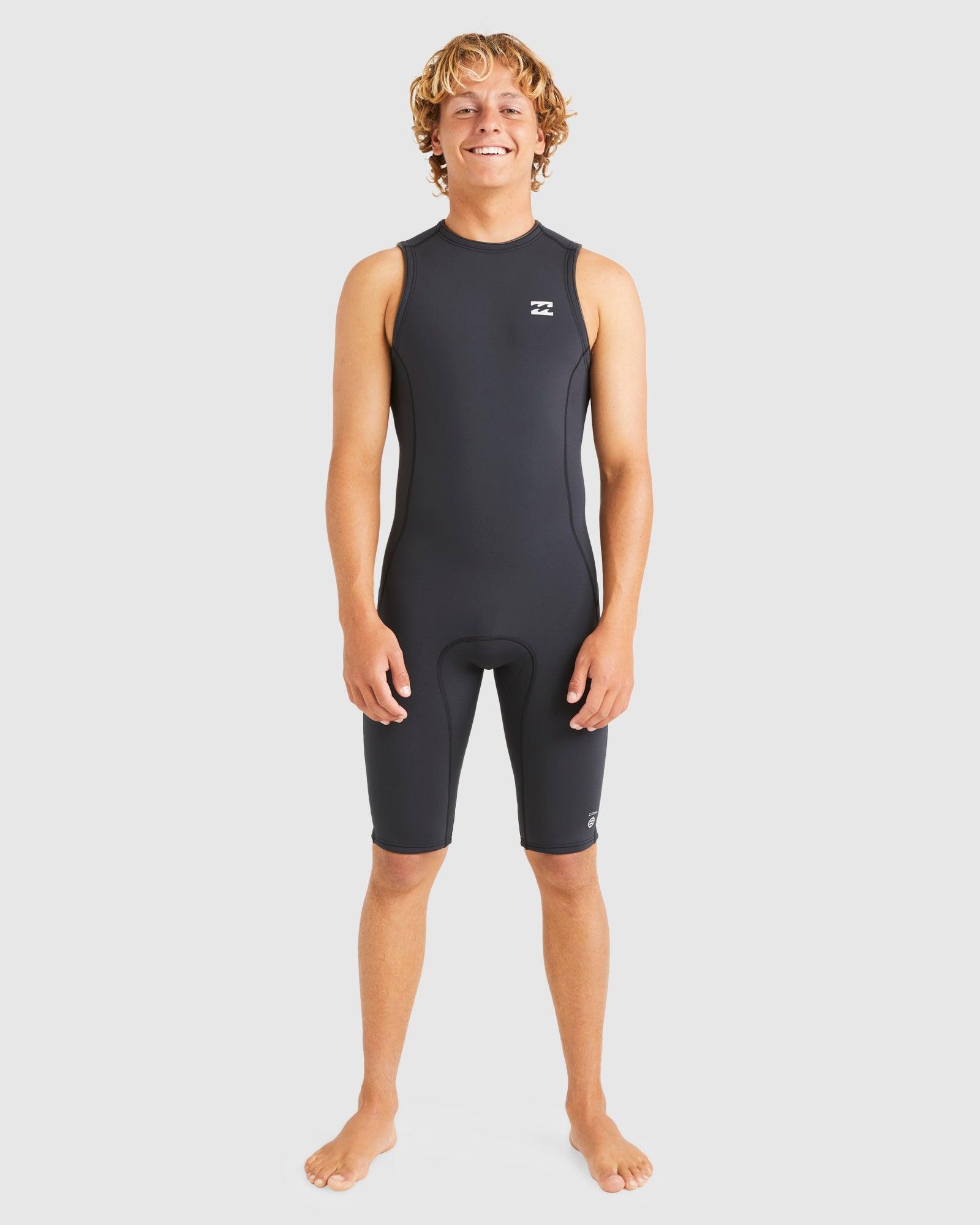 Full body view of wetsuit