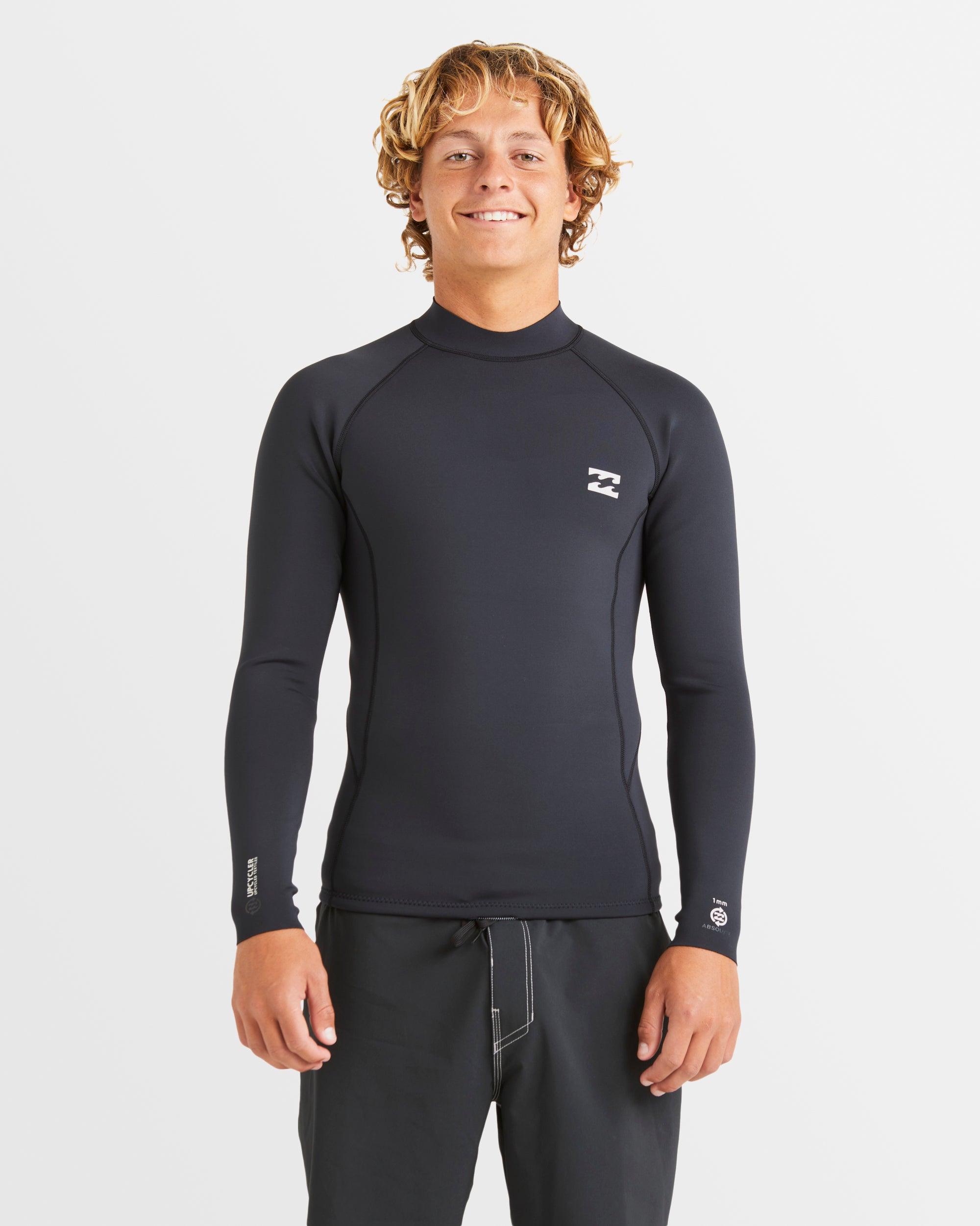 Front view of wetsuit jacket