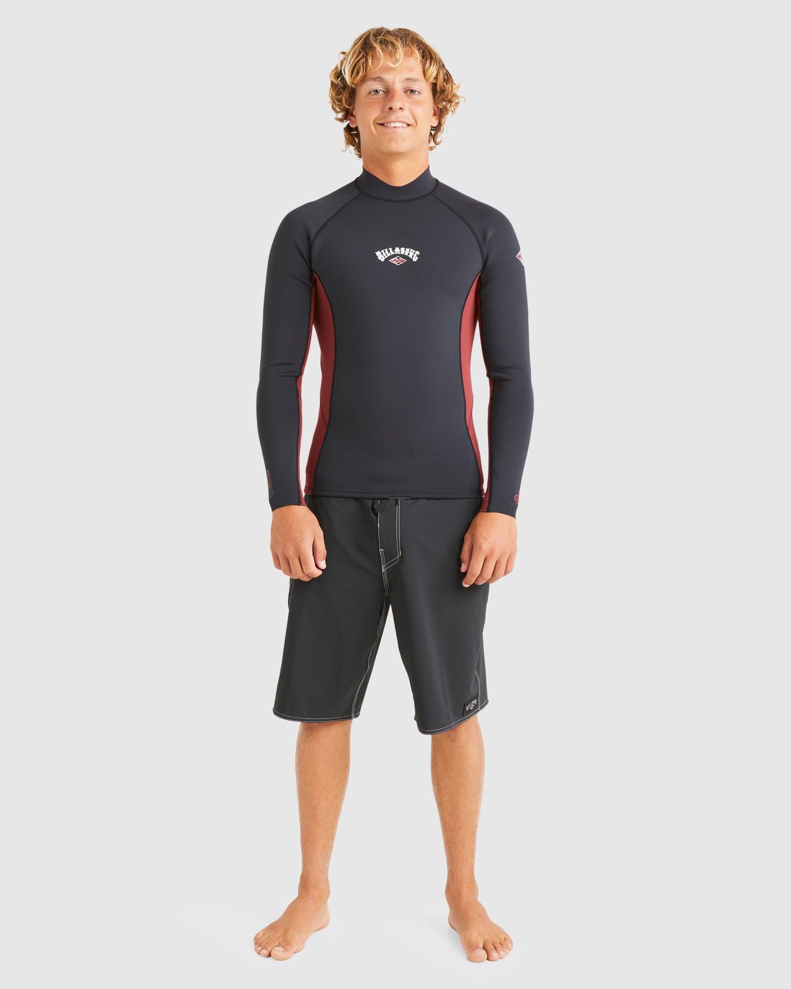 Full body view of wetsuit