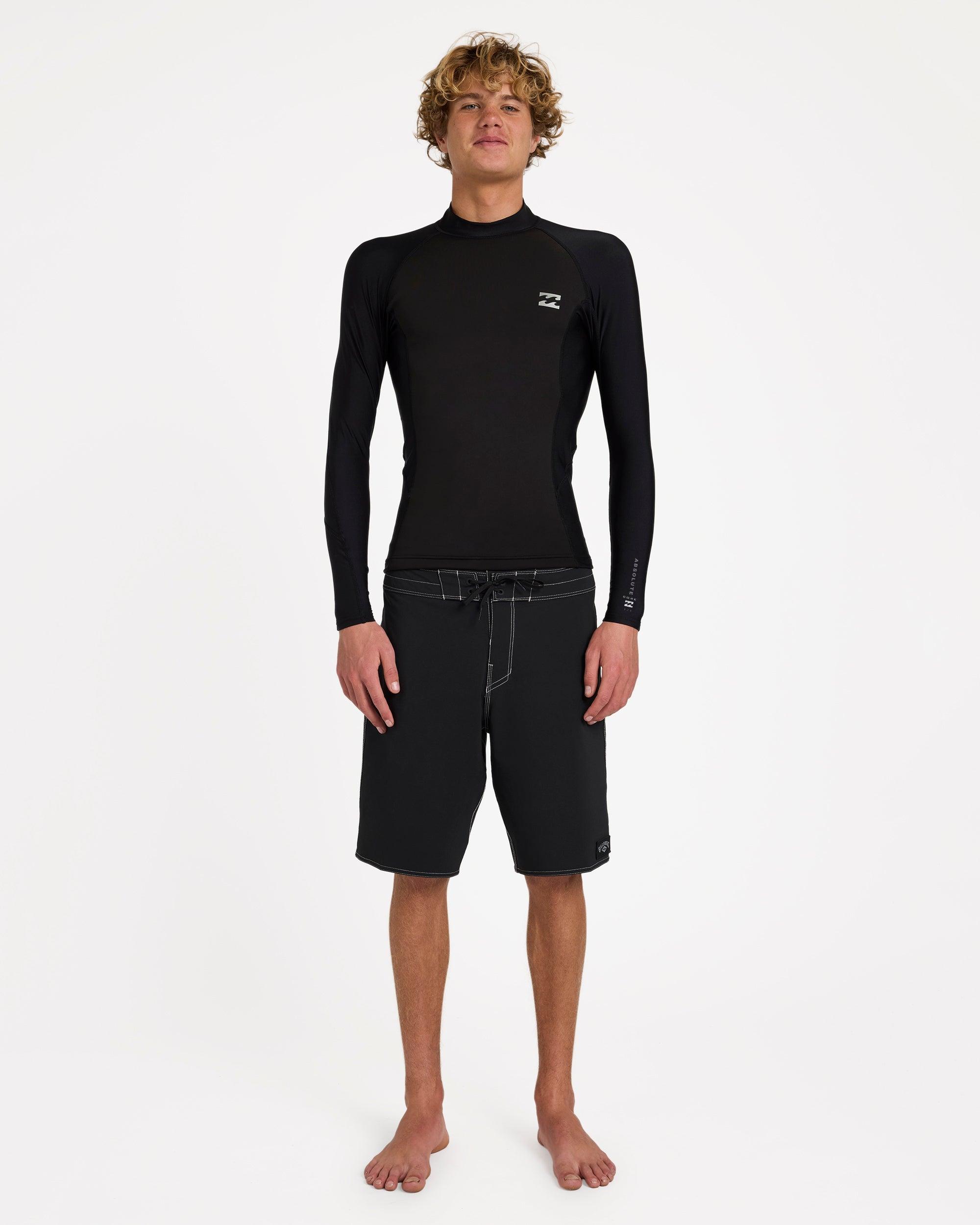 Full view of black wetsuit