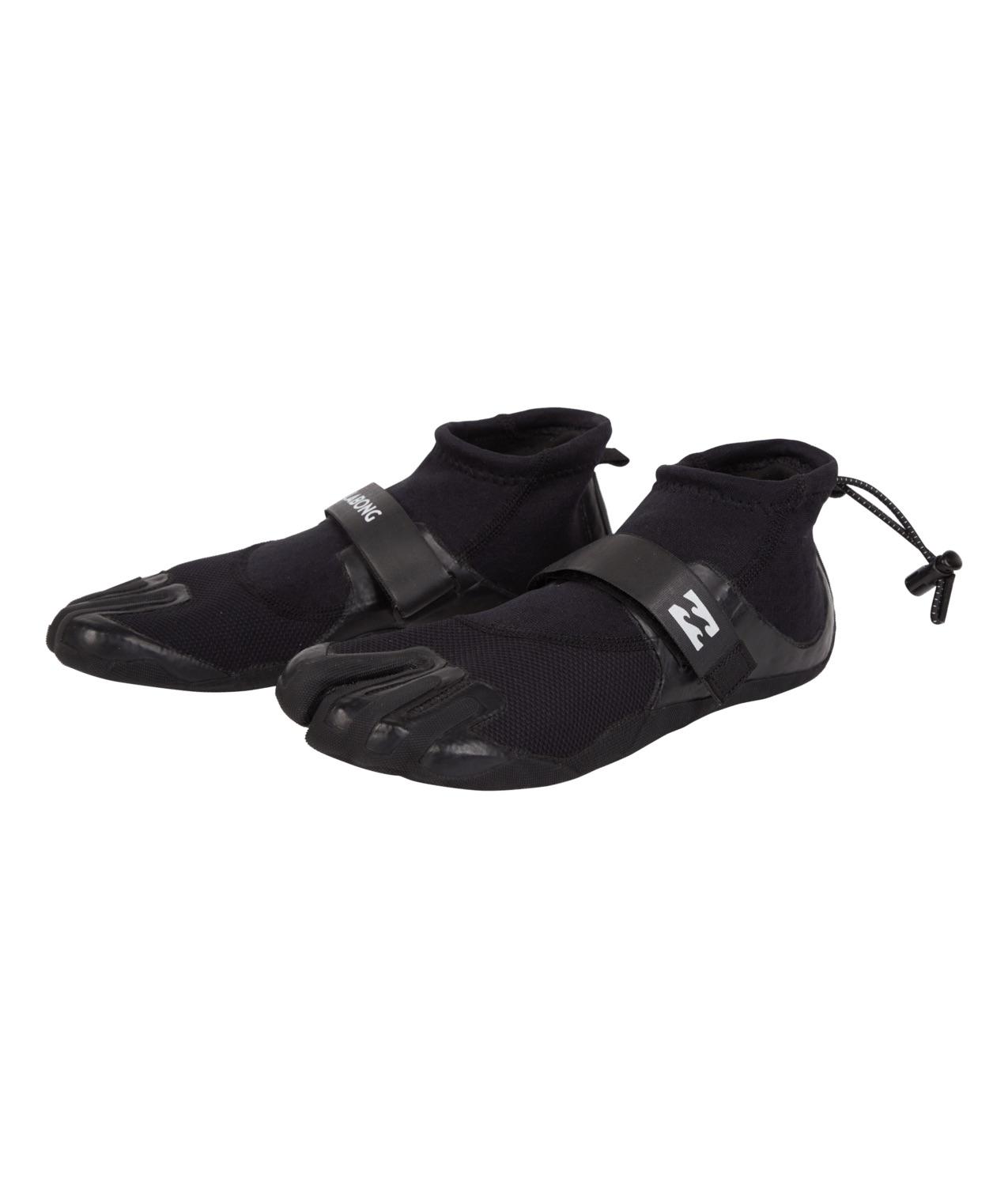 Mens 2mm Pro Reef Wetsuit Boots - Black