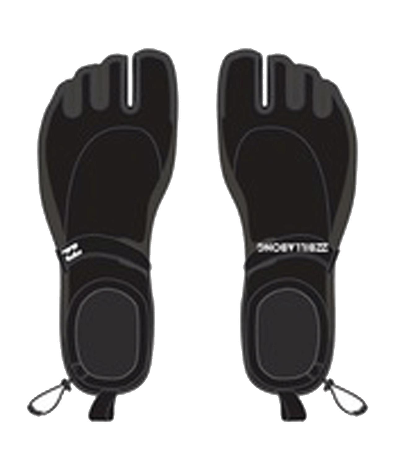 Mens 2mm Pro Reef Wetsuit Boots - Black