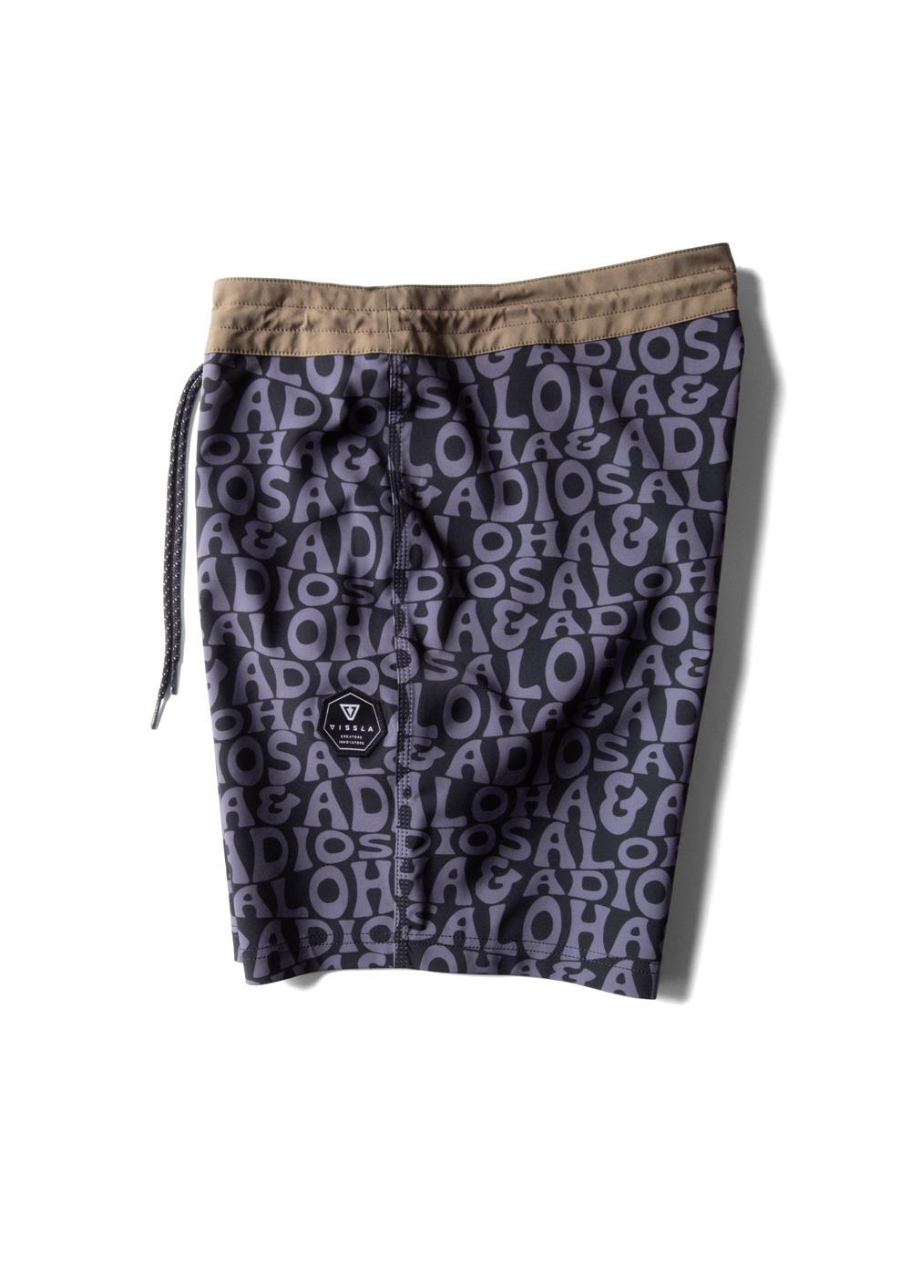 Aloha & Adios 17.5" Boardshort - Shark