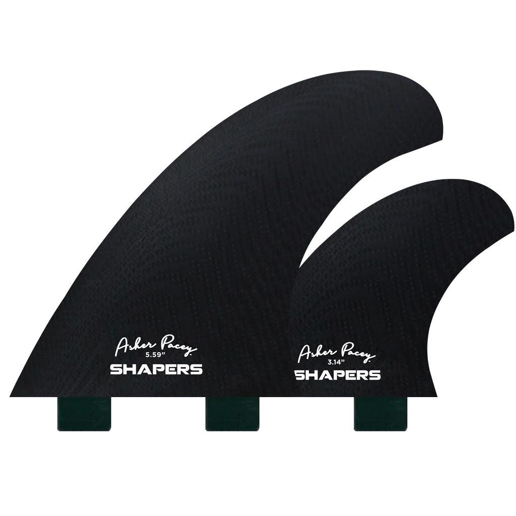 Asher Pacey 5.59" + Stabiliser - FCS-Black