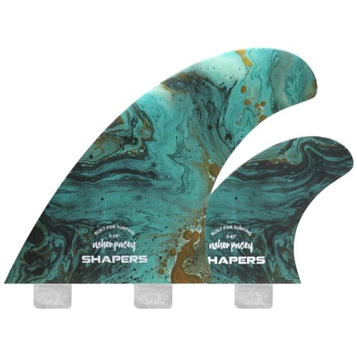 Asher Pacey 5.59" + Stabiliser - FCS-Turquoise