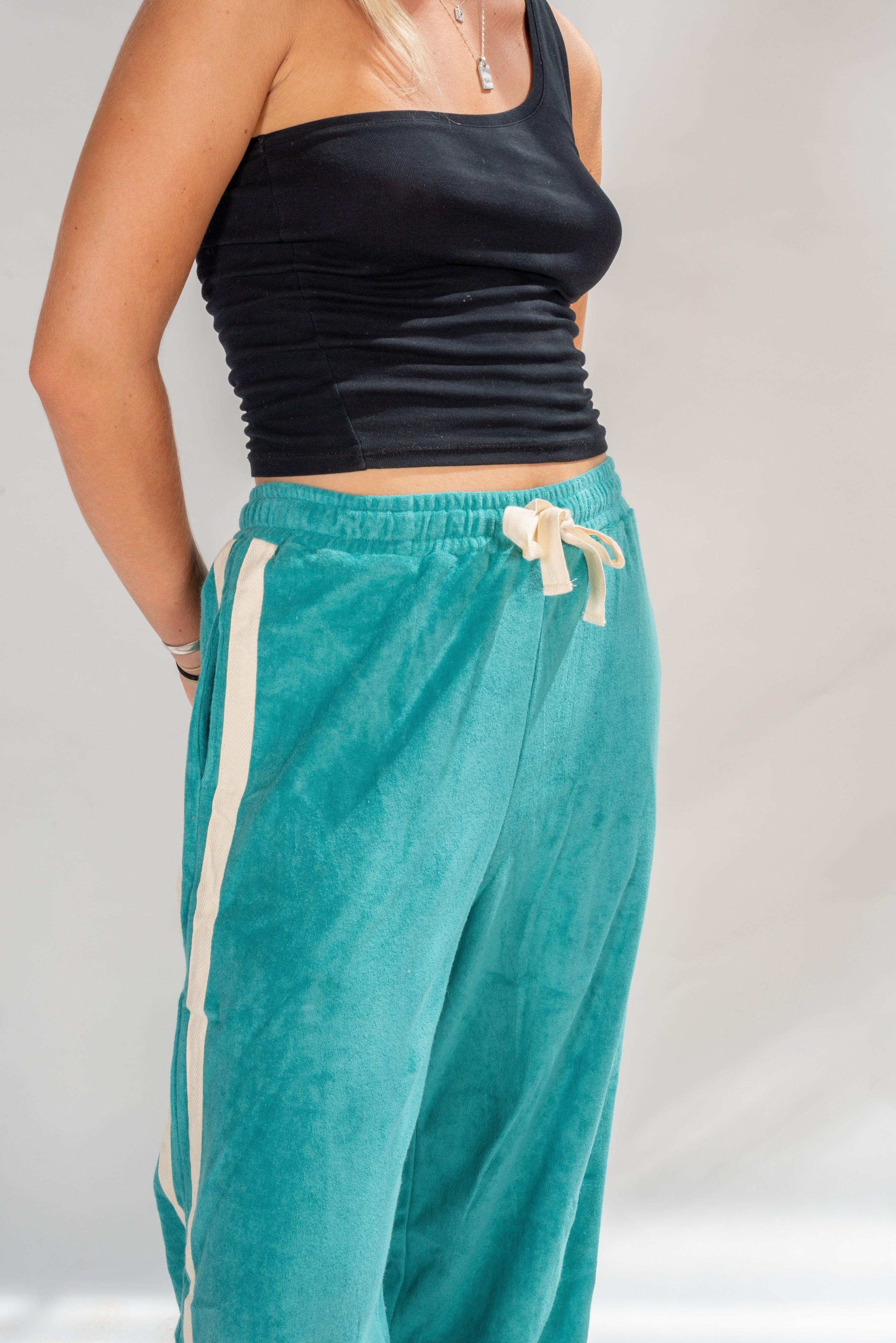 Close-up of pants stripe outdoors