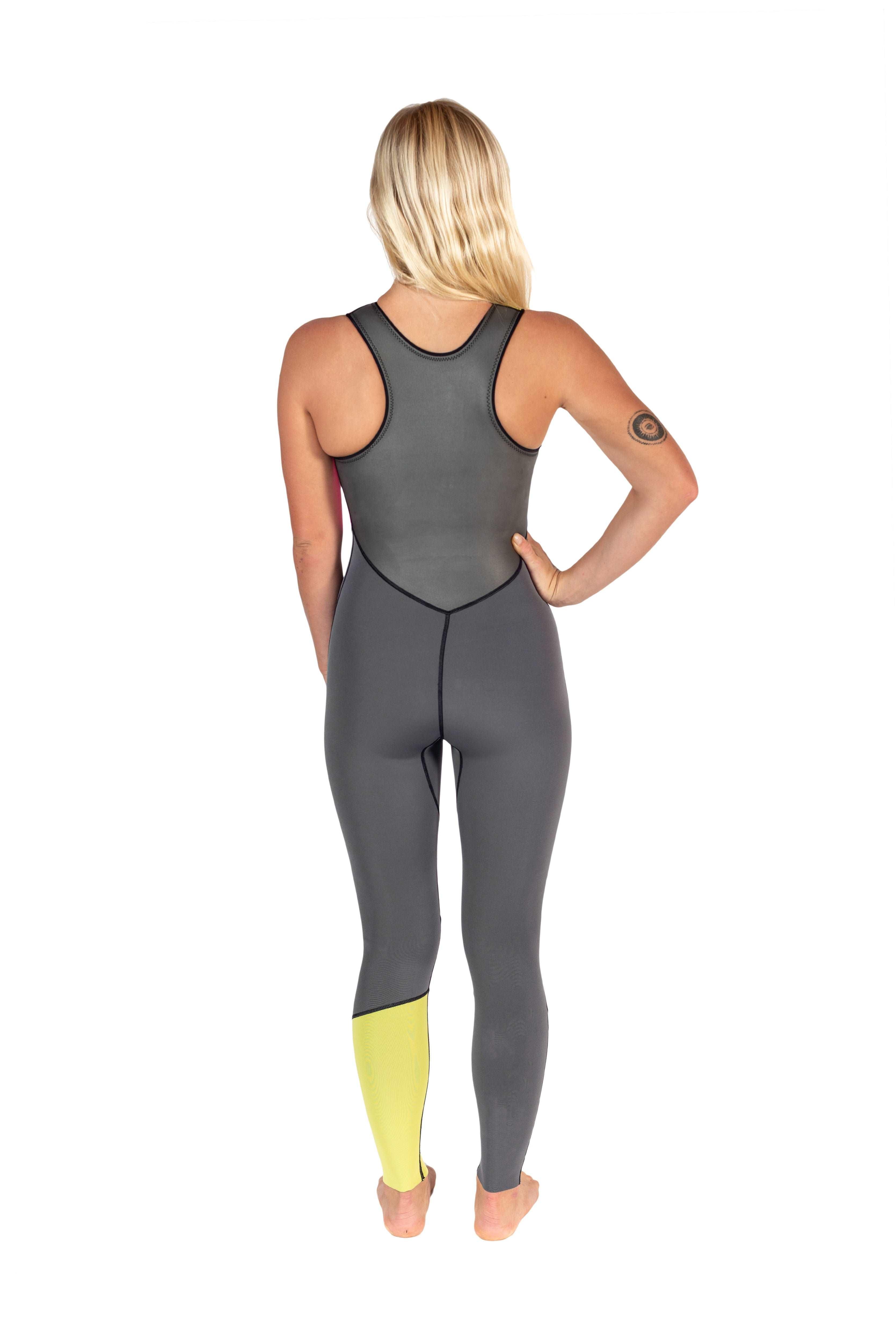 Atmosea Front Zip Long Jane Splice